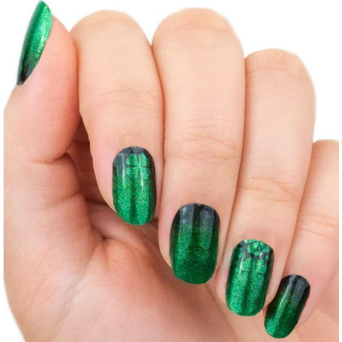 Tiras de Esmalte de Uñas Color Street Trébol y Fuera