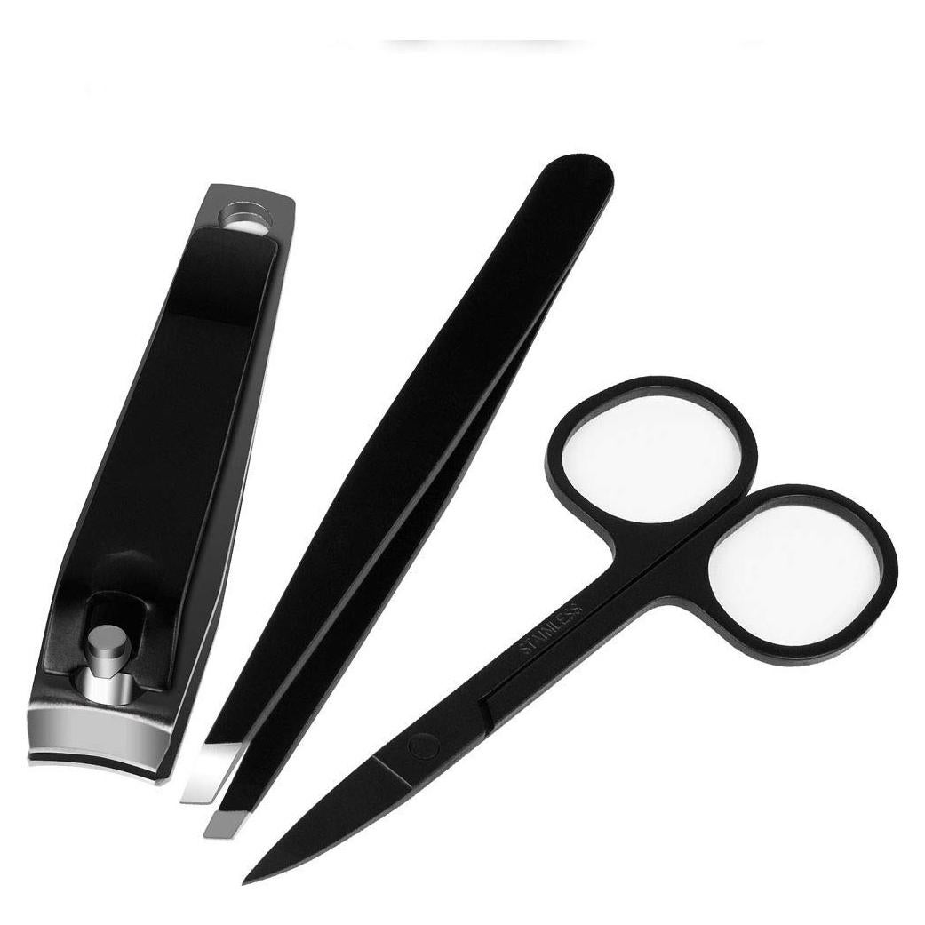 Juego de Cortauñas Profesional Singhigh 3 Piezas Acero Inoxidable