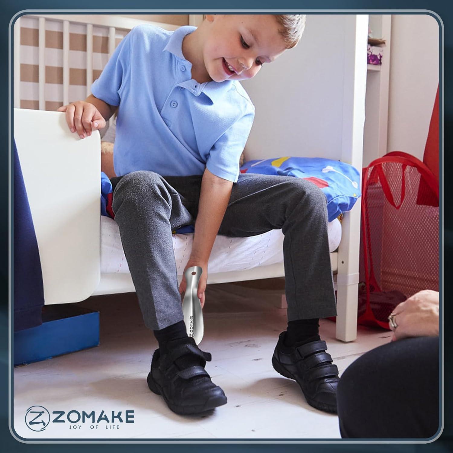 Cuerno de Zapato de Mango Largo ZOMAKE 3 Piezas Acero Inoxidable