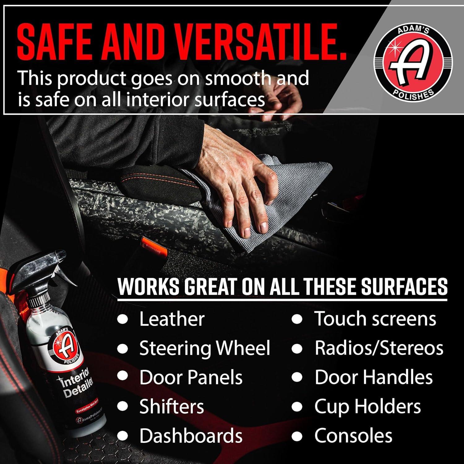 Limpiador Interior Adam's Polishes 473 ml - Multiusos y Protector