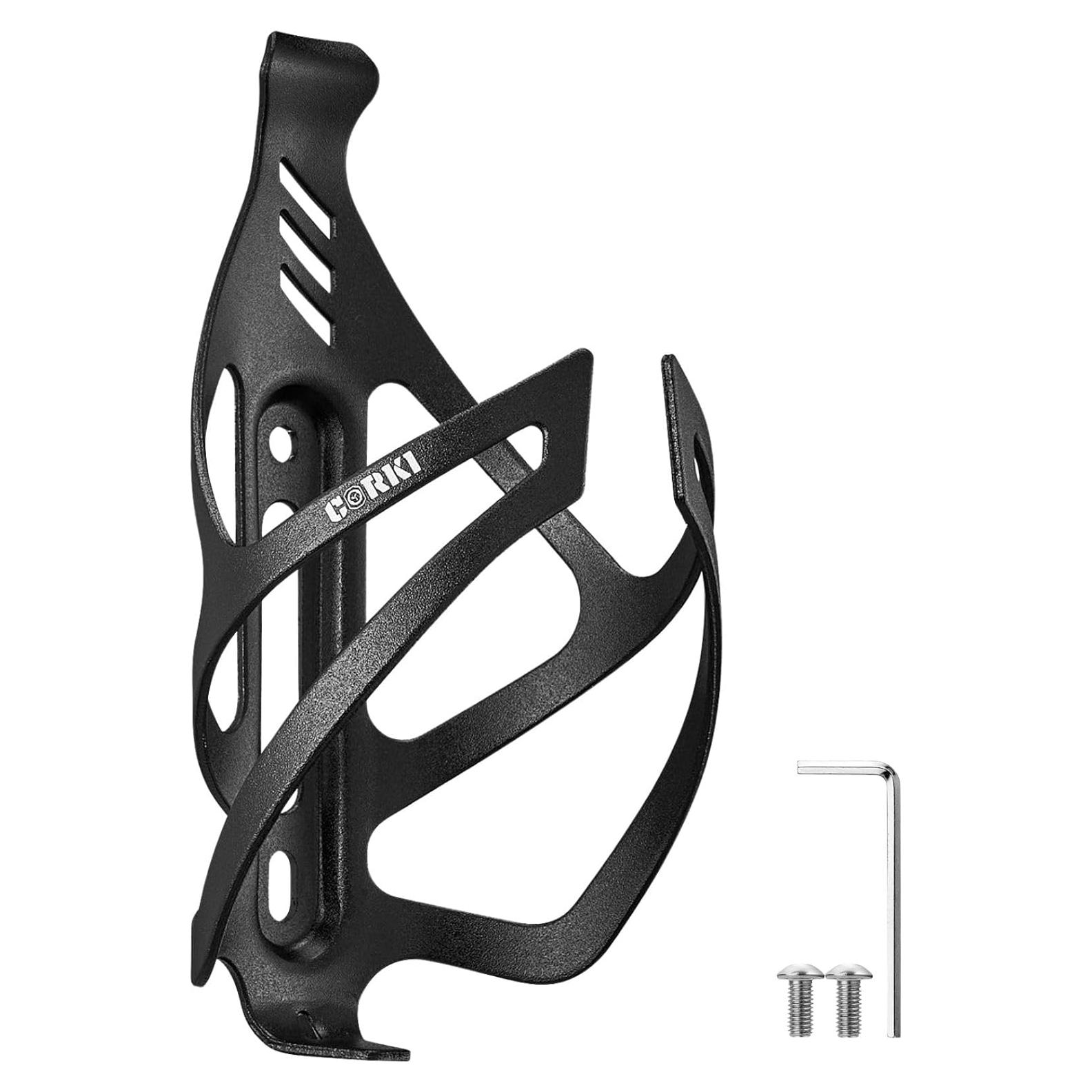 Soporte para Botella de Agua Corki Cycles Aluminio Negro 1L