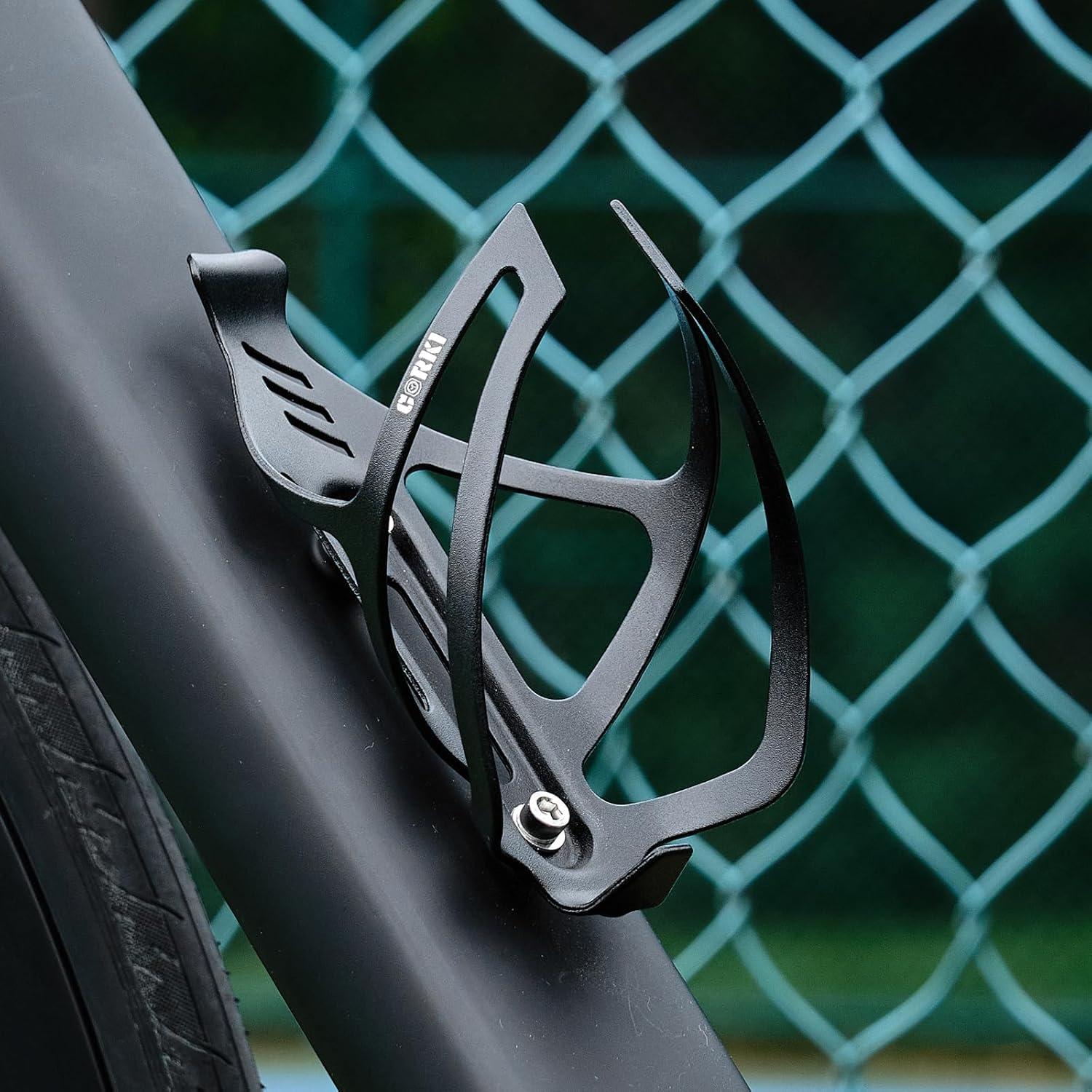 Soporte para Botella de Agua Corki Cycles Aluminio Negro 1L