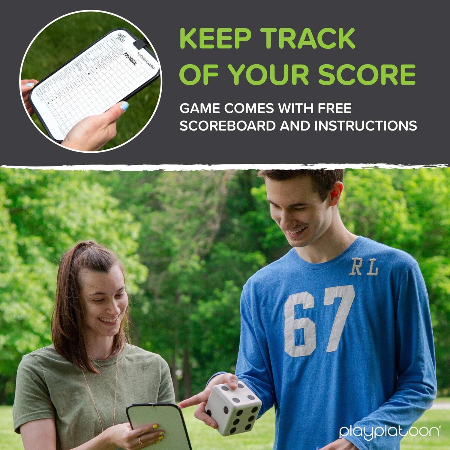 Dados de Jardín Gigantes Play Platoon - Madera 8.89 cm