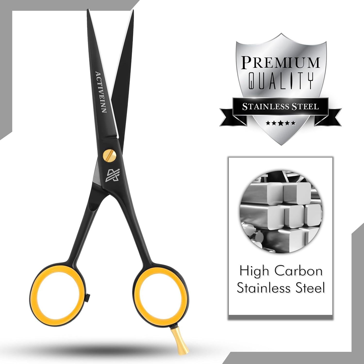 Tijeras de Corte de Cabello Profesional ACTIVEINN 15.24 cm Acero Inoxidable