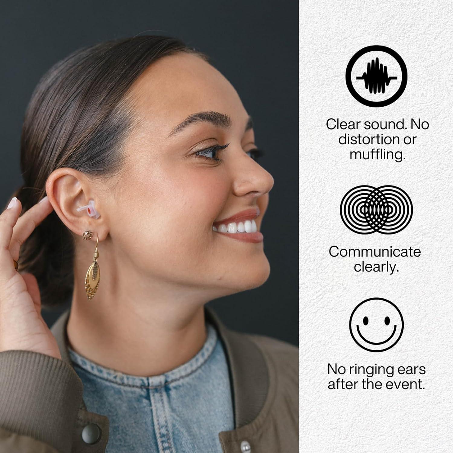 Tapones para oídos EarPeace Música - Reducción de ruido 26dB