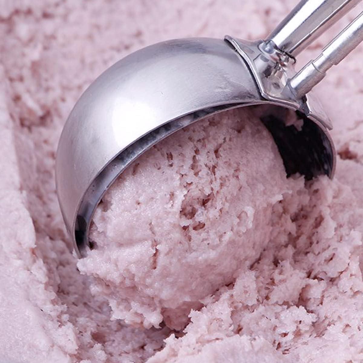 Cucharón de Acero Inoxidable para Helado Yuntop 6.3 cm Azul