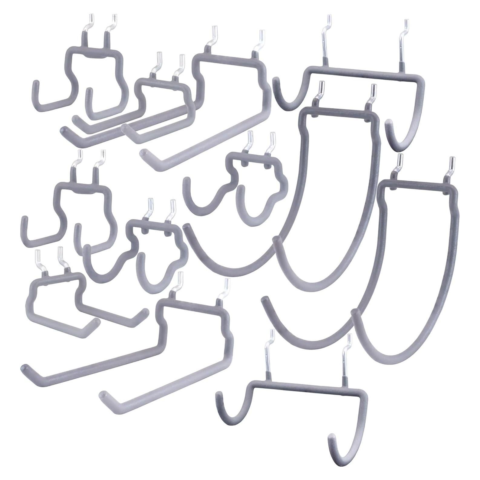 Ganchos para Tablero KINOMI 12 Piezas Alta Resistencia