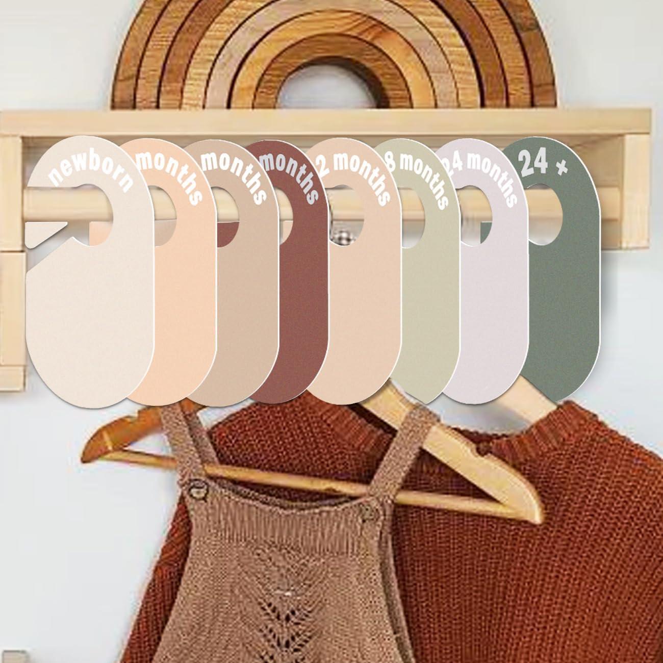 Divisor de Armario para Bebé eoscasely Tono Tierra 8 Tamaños