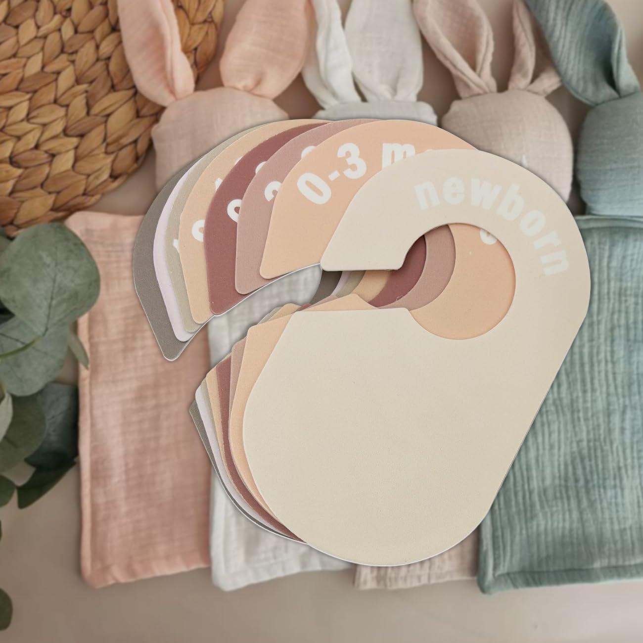 Divisor de Armario para Bebé eoscasely Tono Tierra 8 Tamaños