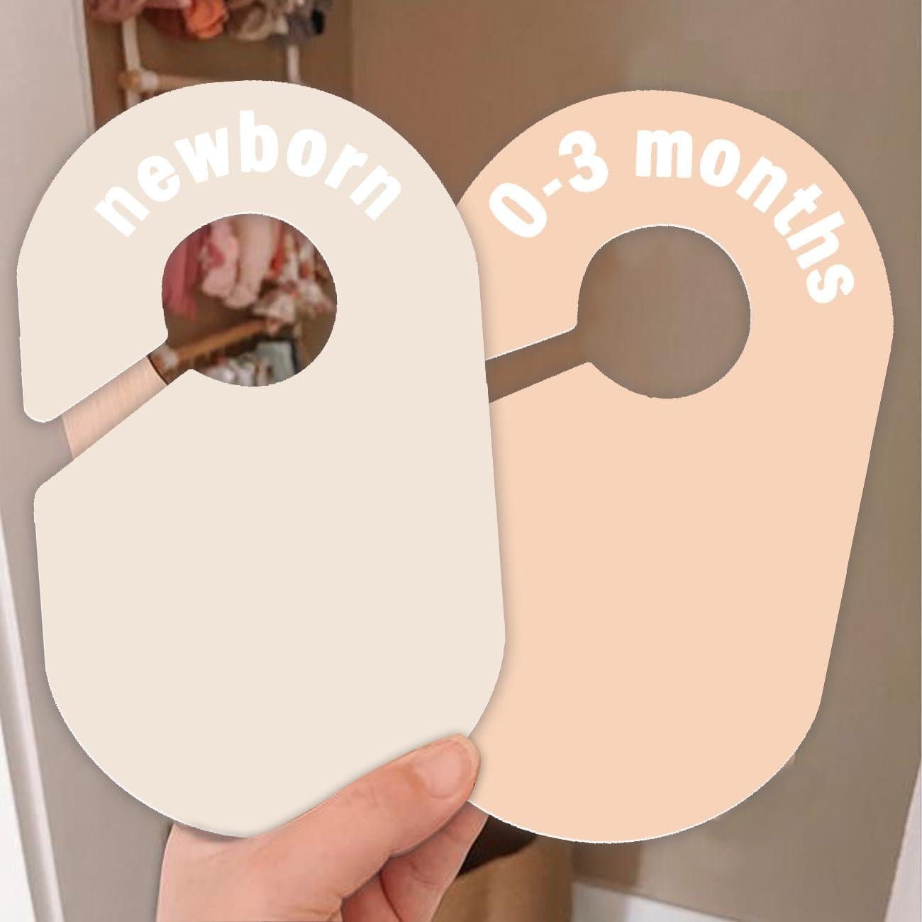 Divisor de Armario para Bebé eoscasely Tono Tierra 8 Tamaños