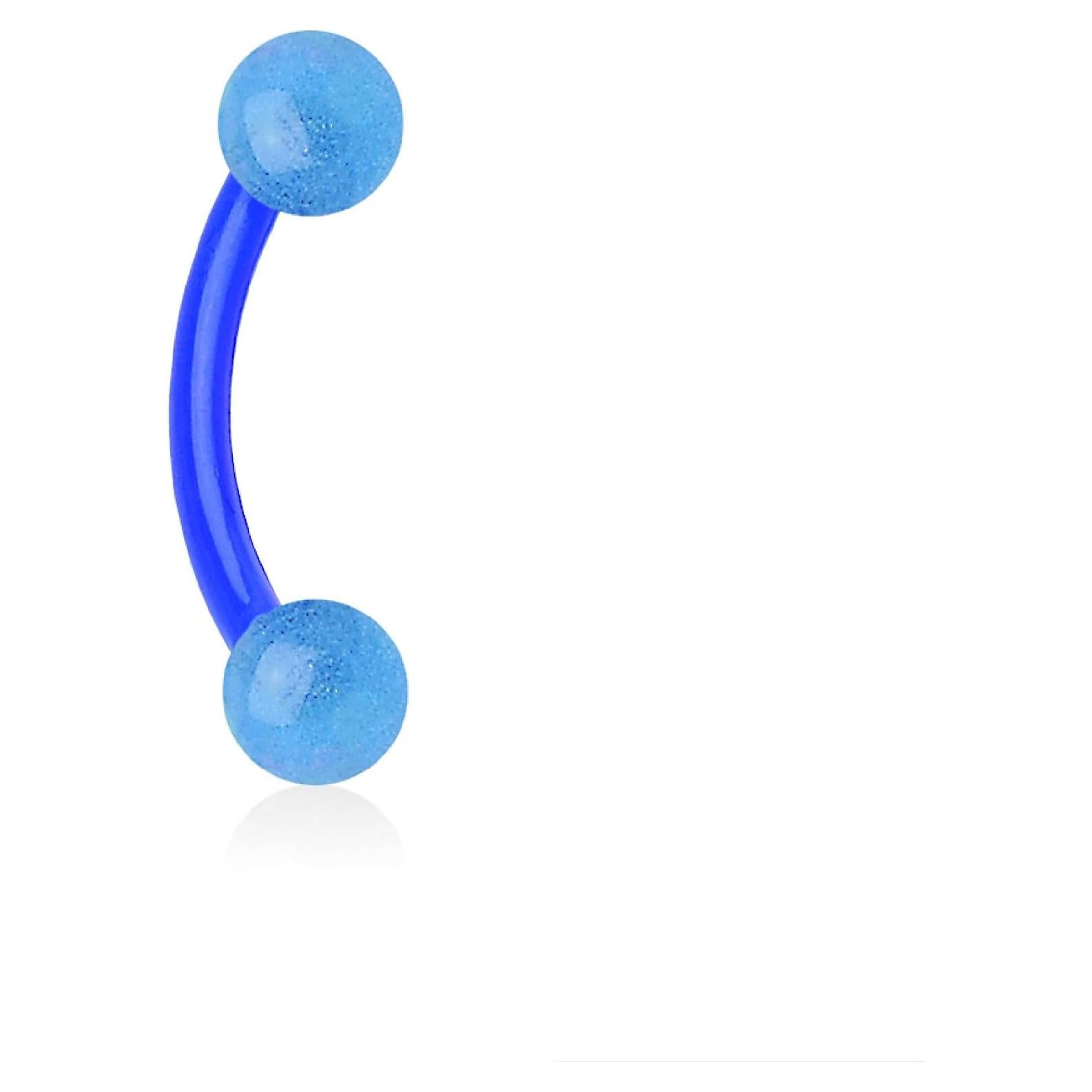 Arete Daith 16g 8mm Acrílico Brillante Forbidden Body Jewelry