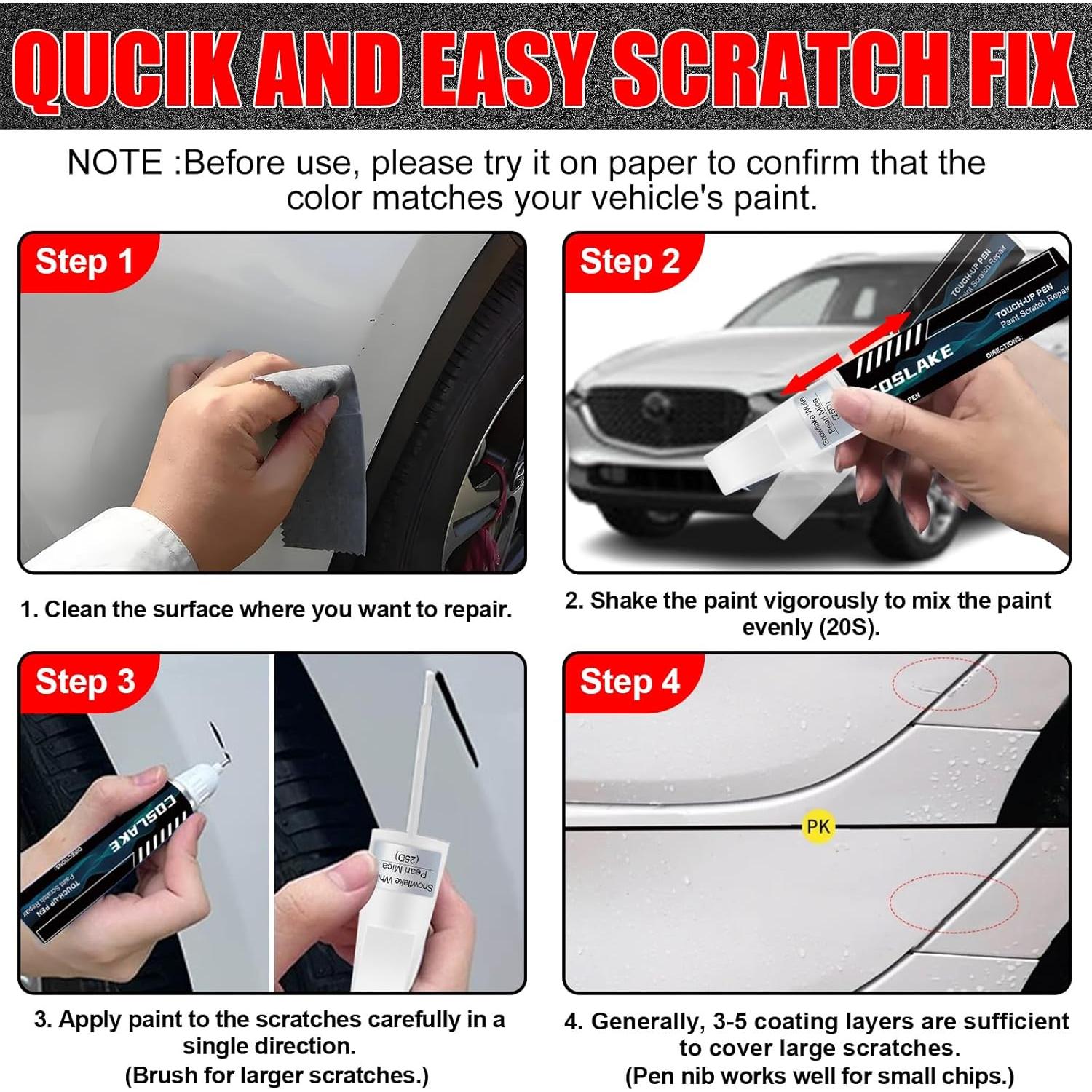 Pintura de Retoque COSLAKE 12ml Azul Cristal Profundo Mica