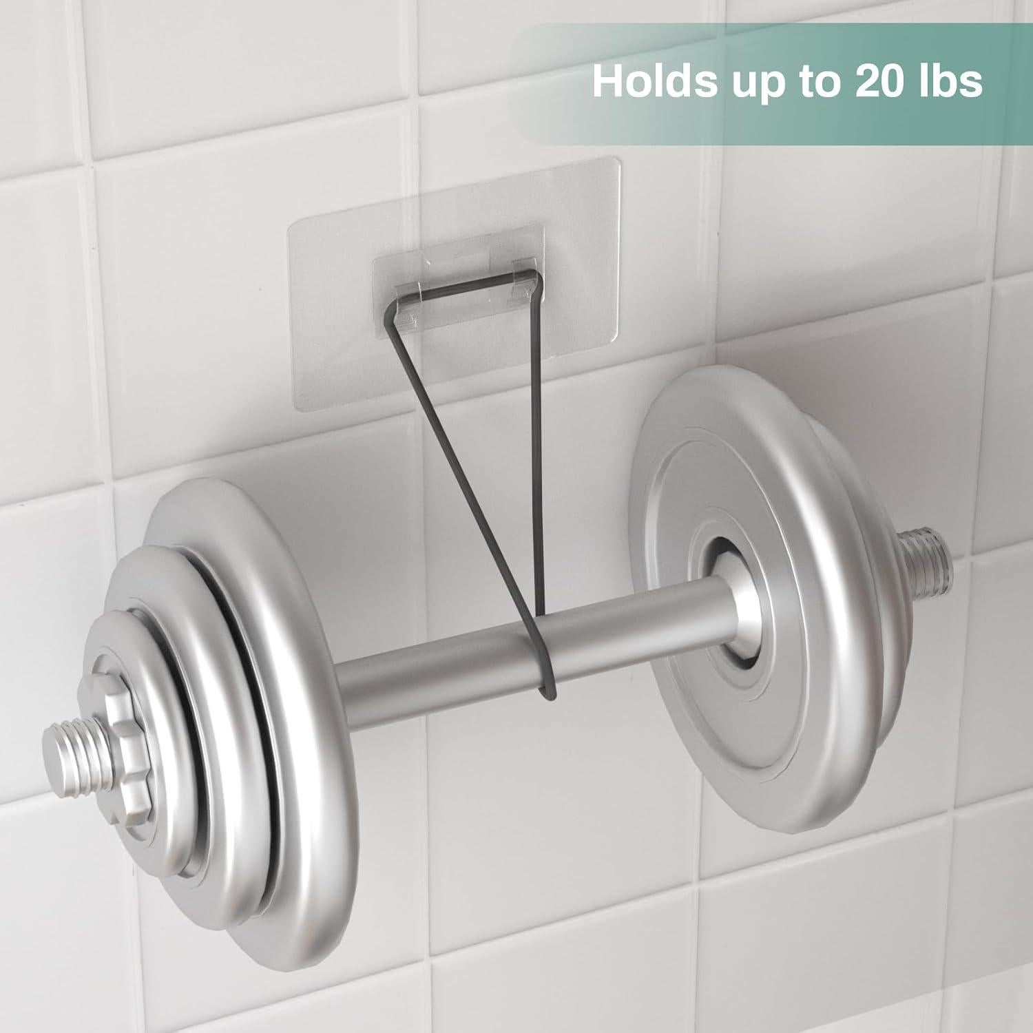 Soporte de Jabón Adhesivo Oasiteege para Pared de Ducha Negro