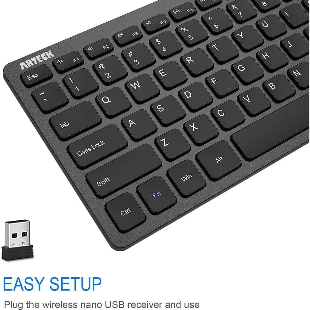 Teclado Inalámbrico Arteck HW098 Compacto y Delgado