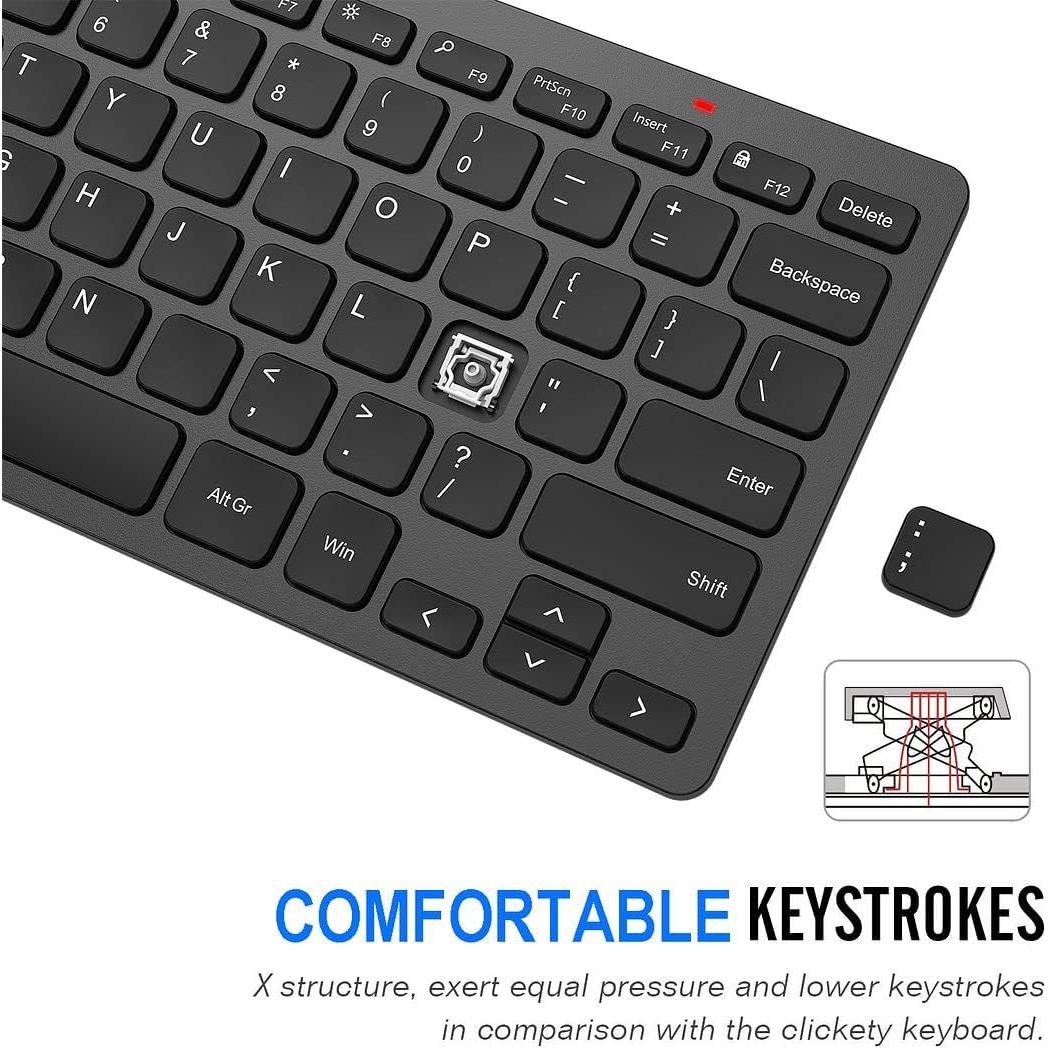 Teclado Inalámbrico Arteck HW098 Compacto y Delgado