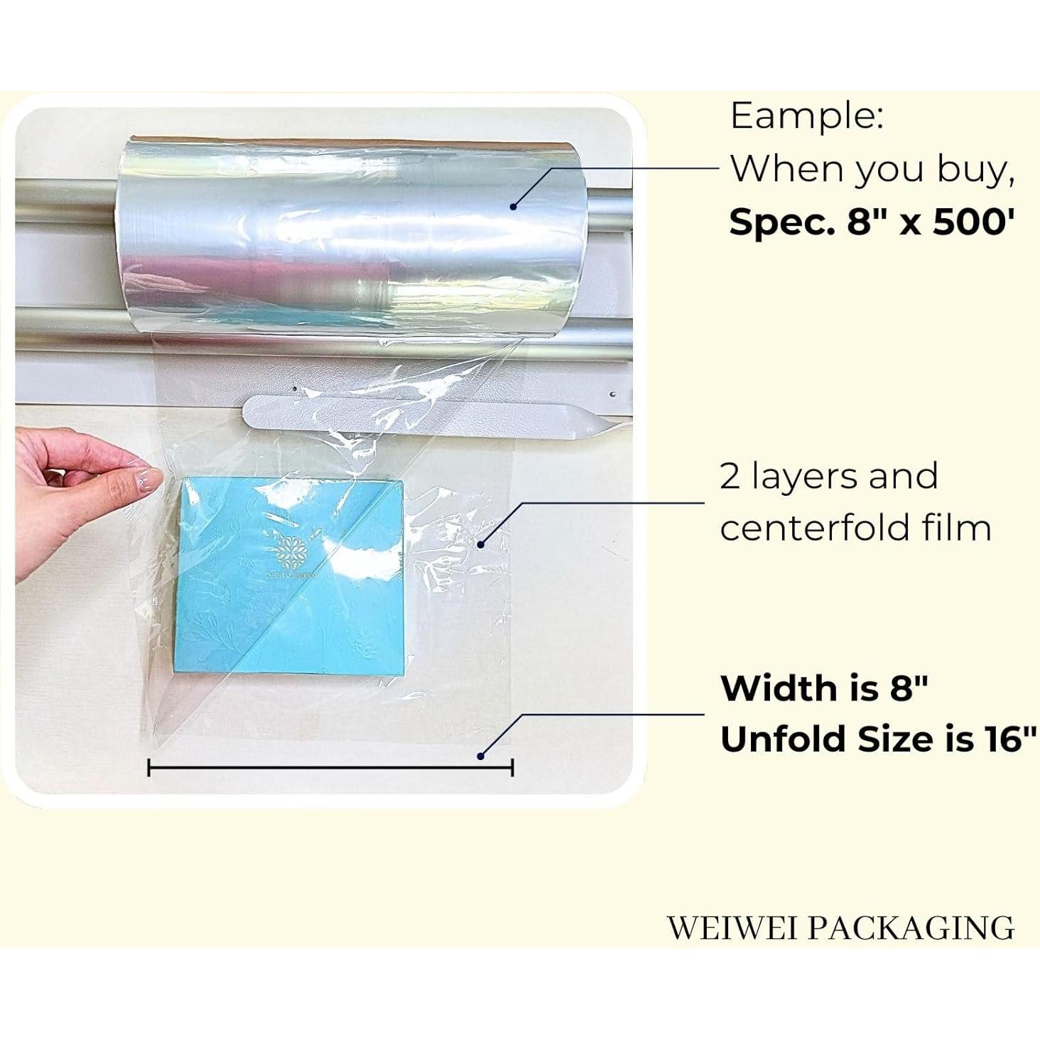 Película de Encofrado PVC Termoencogible Weiwei 15cm x 152m