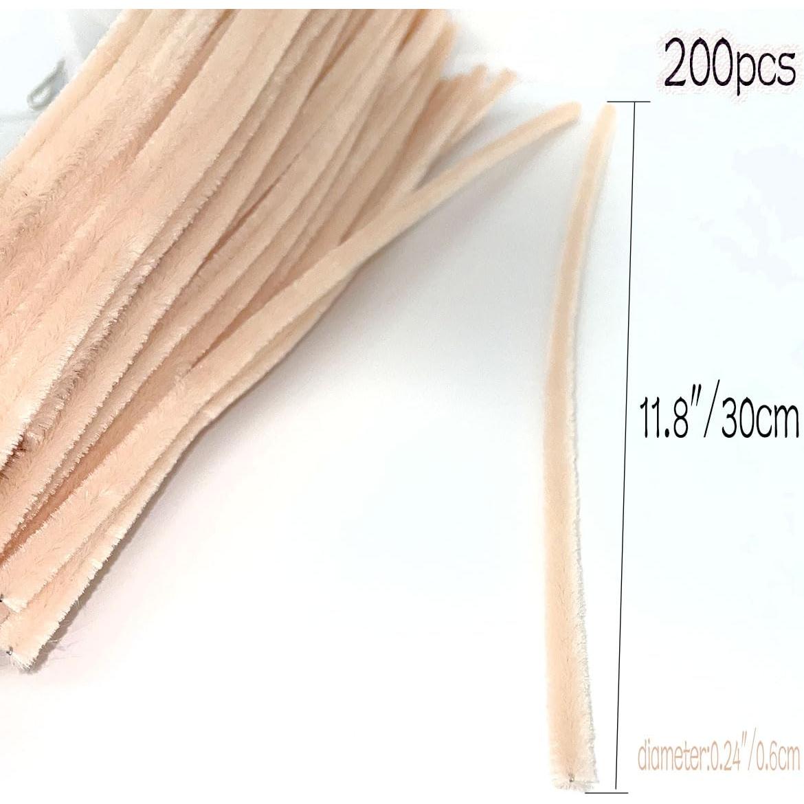 200 Limpiapipas Multicolor Chenille 30.48x0.61cm XPPZHKY