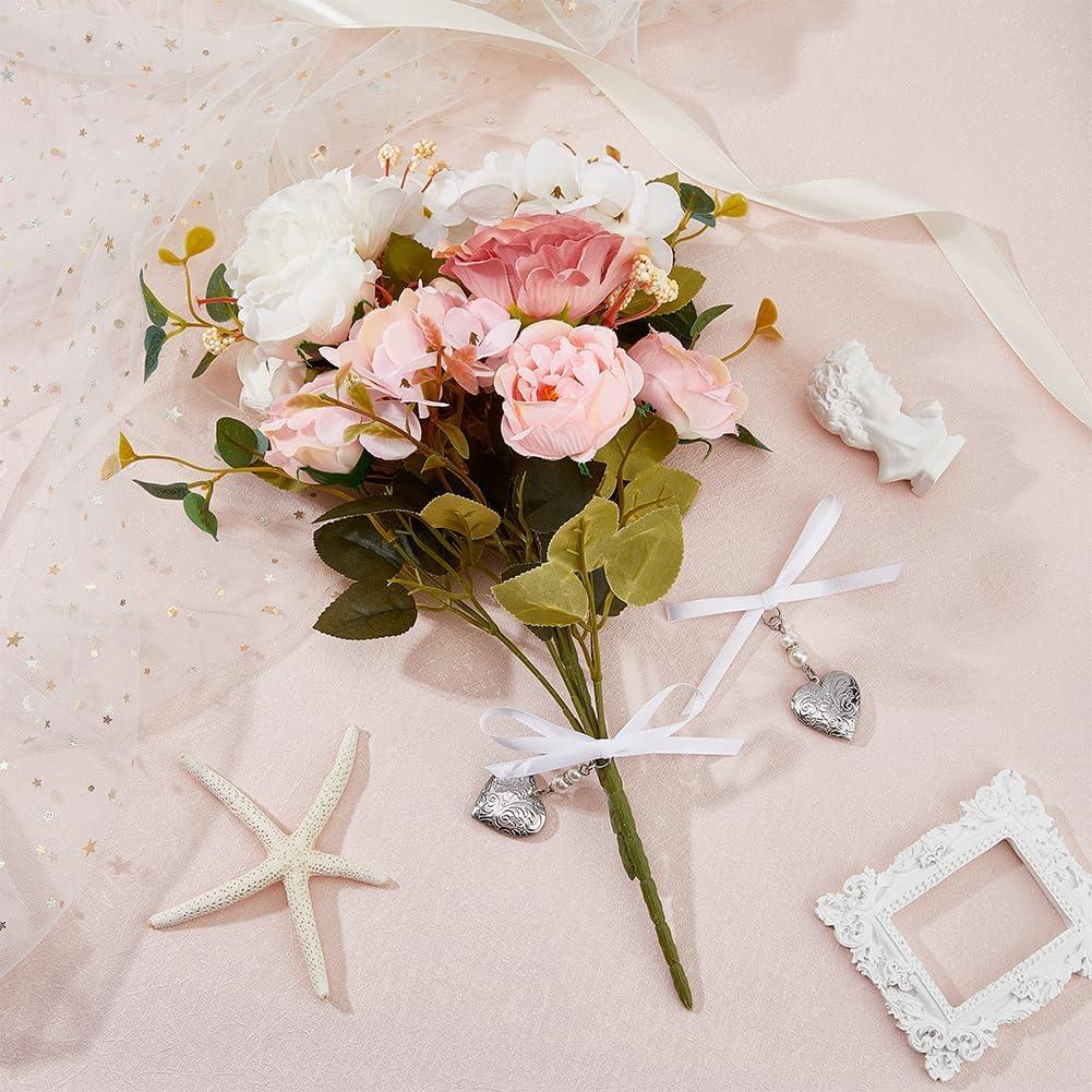 Charm de Foto para Ramo de Boda Superfindings Corazón 75mm