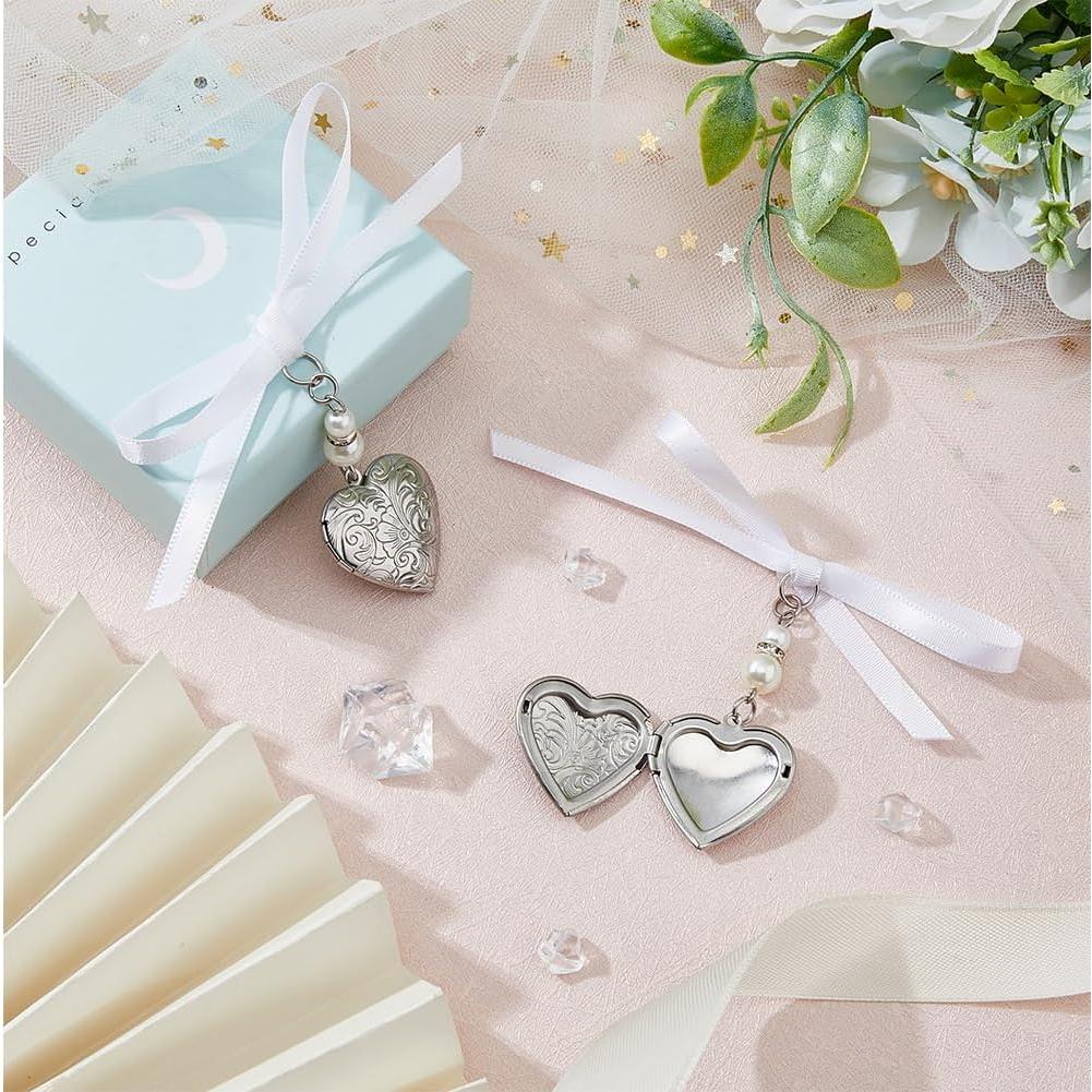 Charm de Foto para Ramo de Boda Superfindings Corazón 75mm