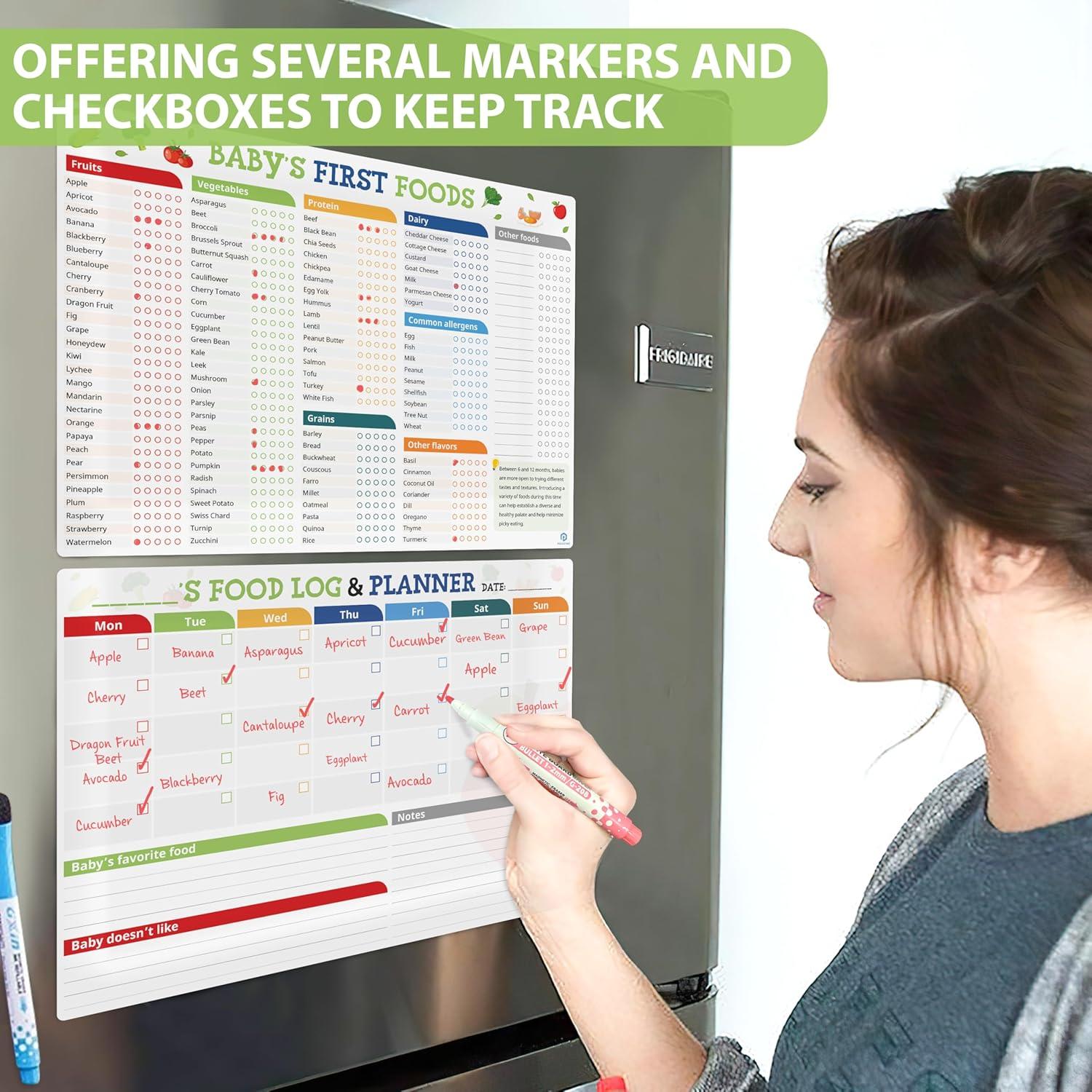 Conjunto de 2 Imán de Refrigerador POCAZONE para Bebés