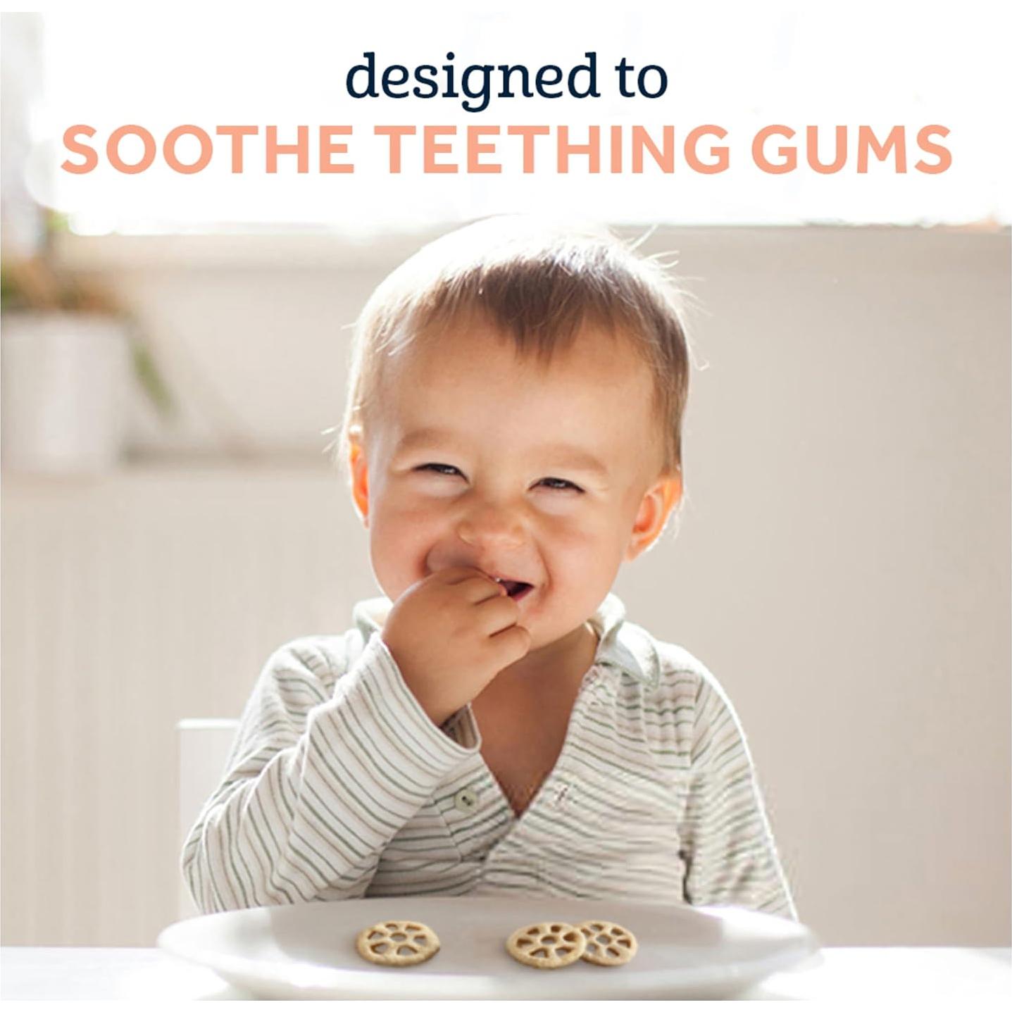 Ruedas de Teether Gerber para Bebés Cosecha de Manzana 251g