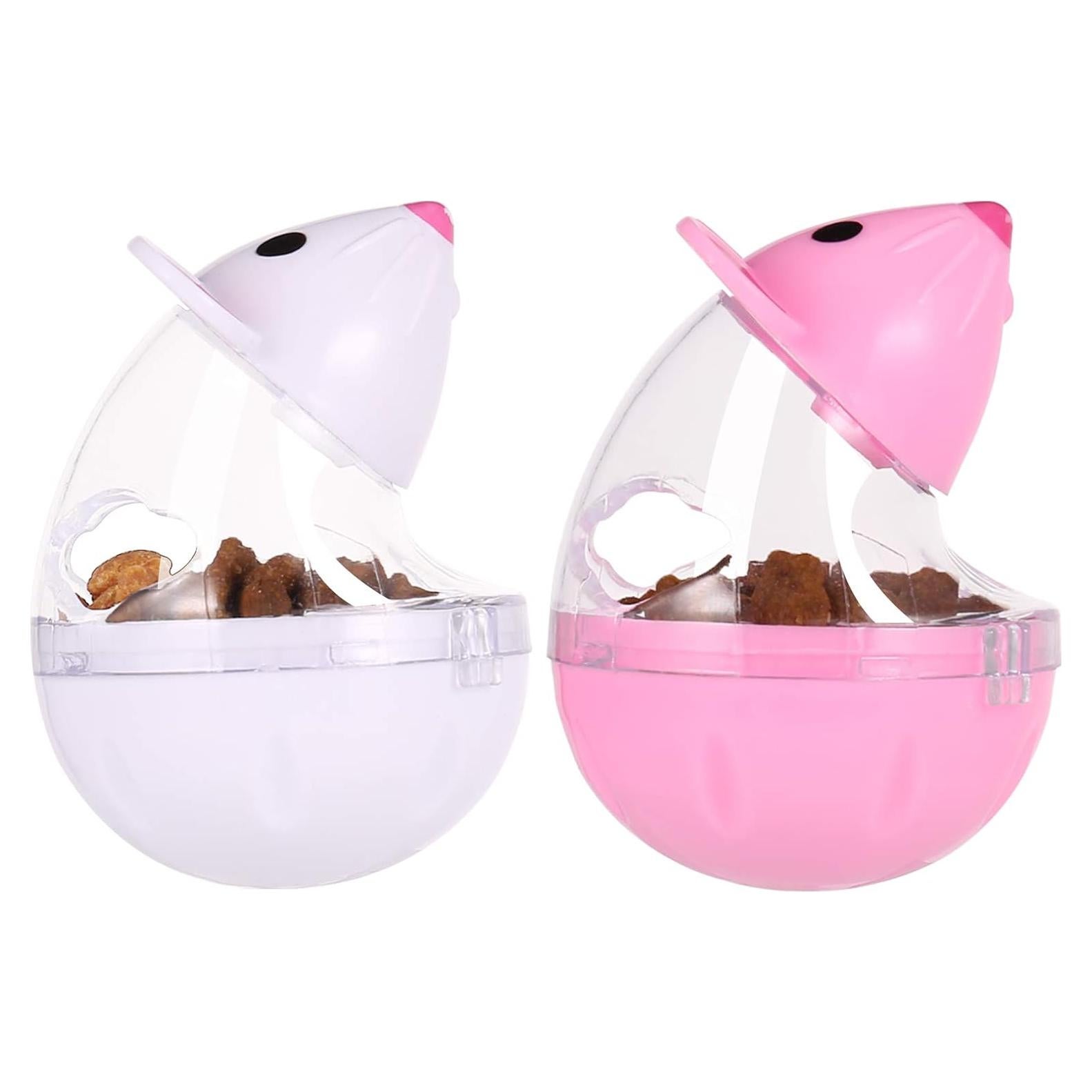 Dispensador de Comida para Gatos Tiopeia 5x7 cm Juguete Interactivo