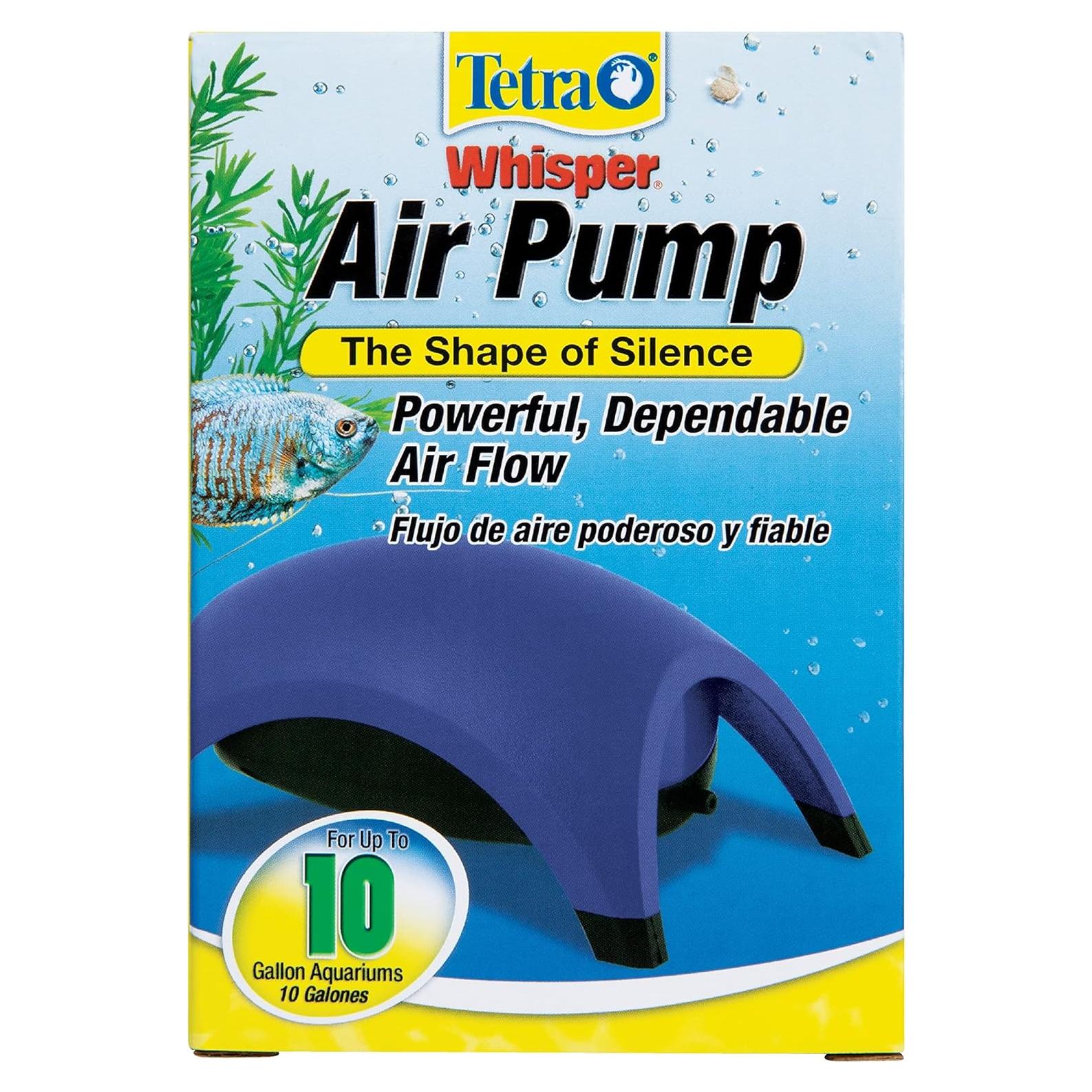 Bomba de Aire Tetra Whisper 10 Galones para Acuarios Silenciosa