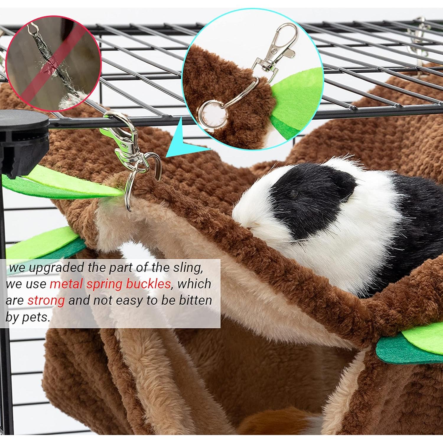 Hamaca Colgante para Pequeños Animales ORZECHKO 33x33cm