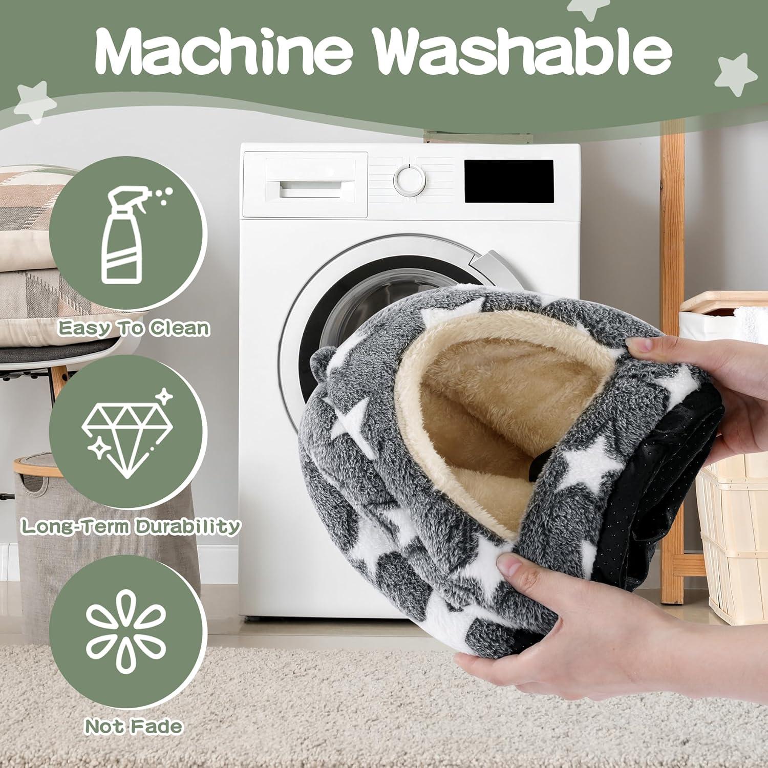 Accesorios para Cobayas MABOZOO - 2 Camas y Túnel Escondite