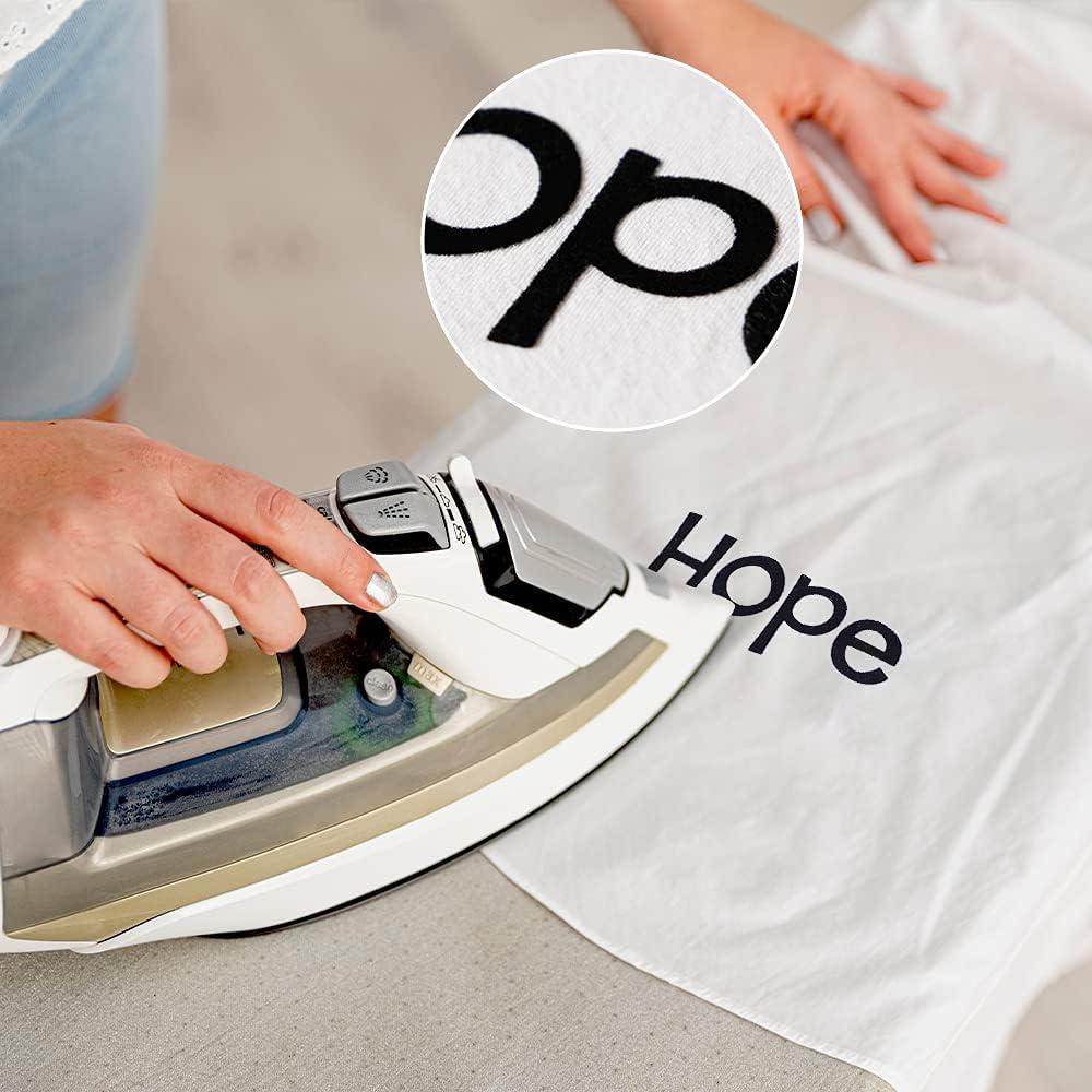 Transferencias Letras de Hierro Magfok 3.56 cm Negro 4 Piezas