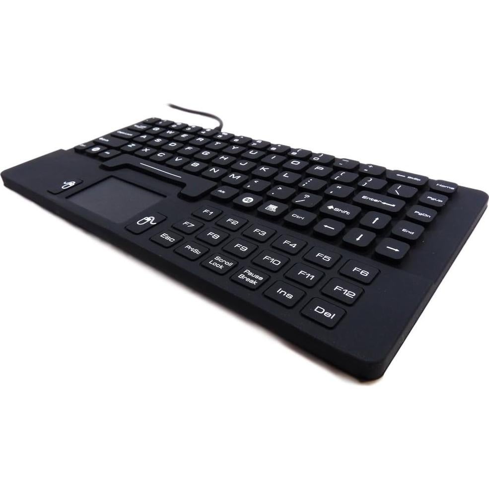 Teclado Mini Impermeable DSI IKB89 Silicona IP68 22x11cm
