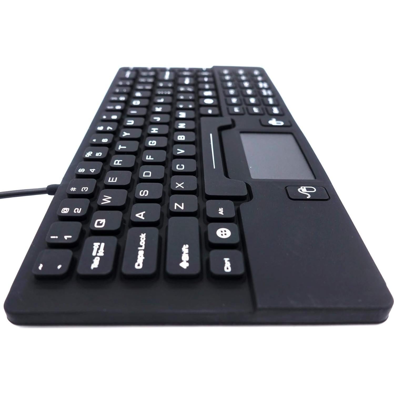 Teclado Mini Impermeable DSI IKB89 Silicona IP68 22x11cm