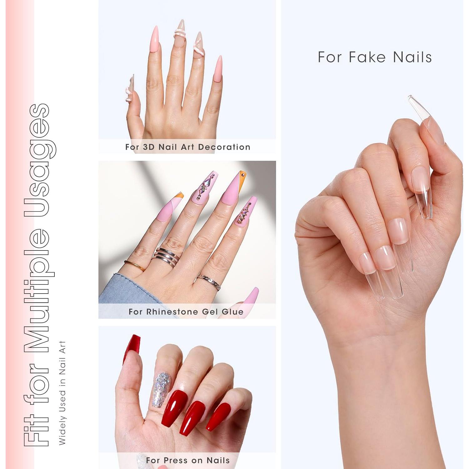 Pegamento de Uñas Sólido Gel Gellen 15g para Puntas Postizas