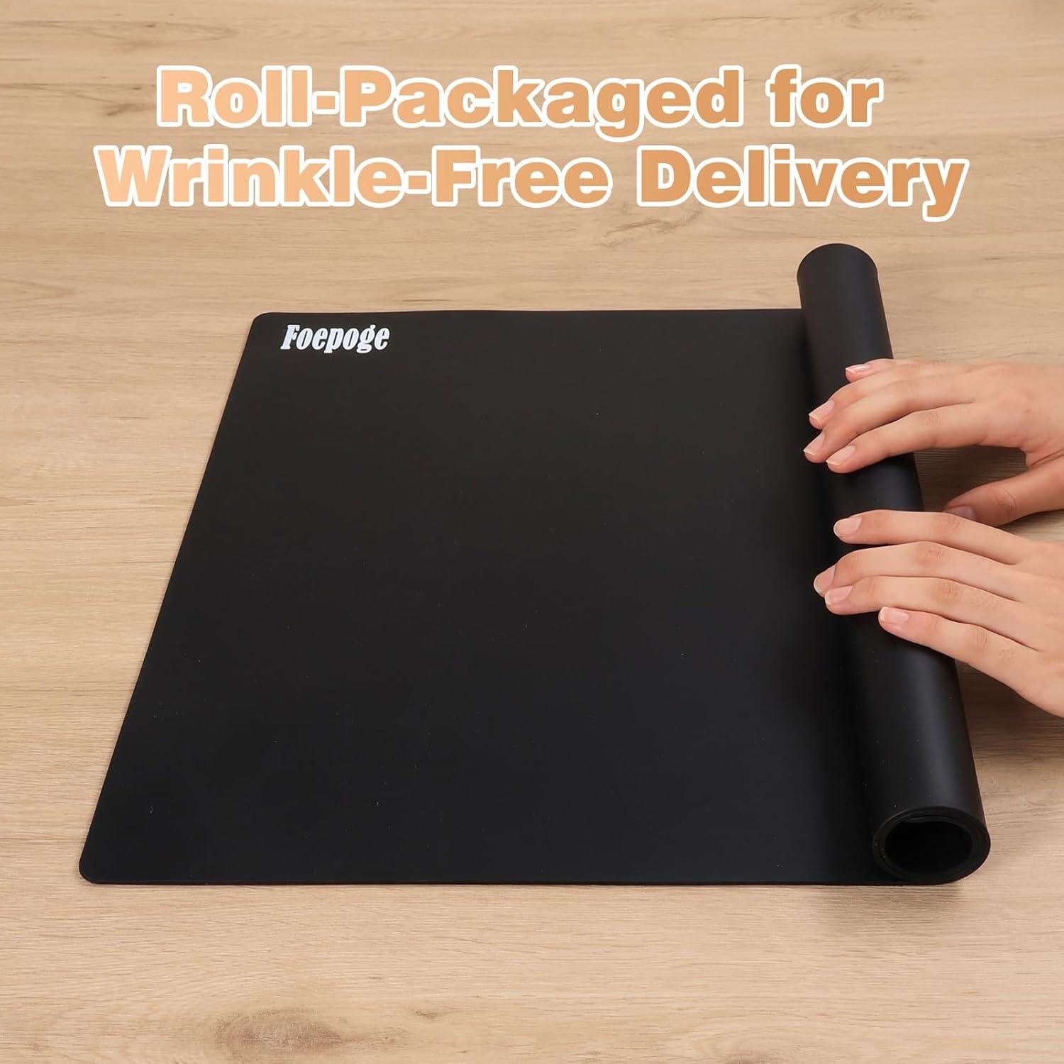 Alfombrilla de Silicona Extra Grande Foepoge 92x61cm 2mm Grado Alimenticio