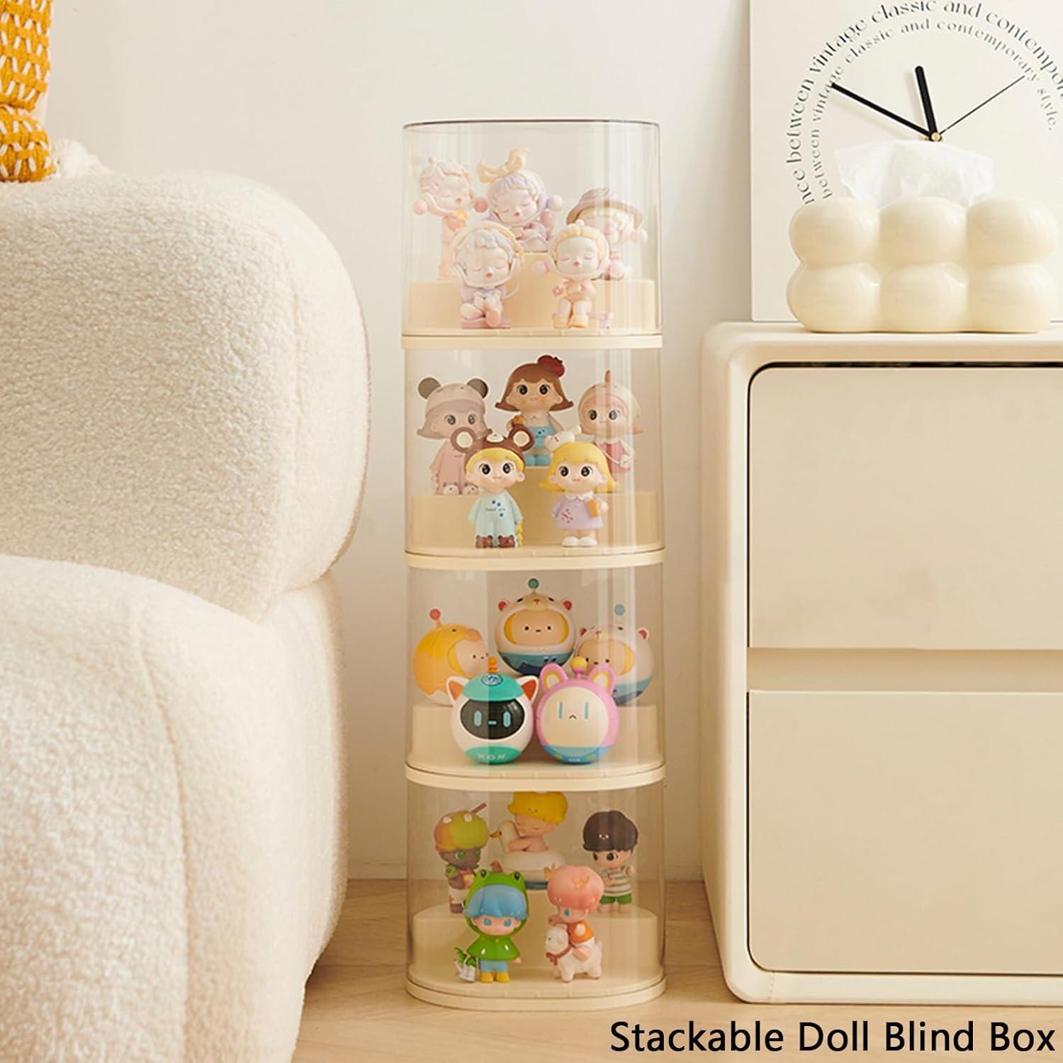 Estuche de Exhibición Rotativo ZZFENGKR 18.5x14x16 cm