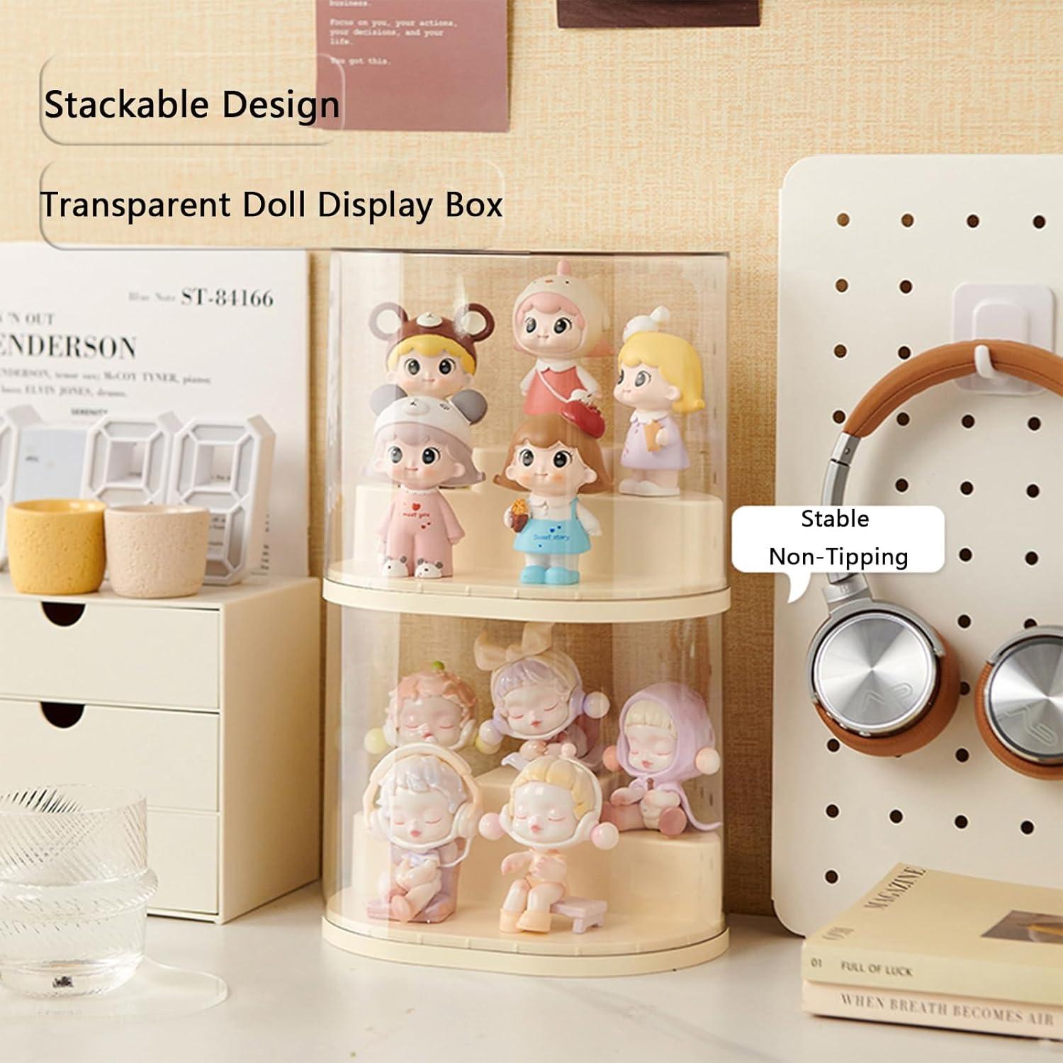 Estuche de Exhibición Rotativo ZZFENGKR 18.5x14x16 cm