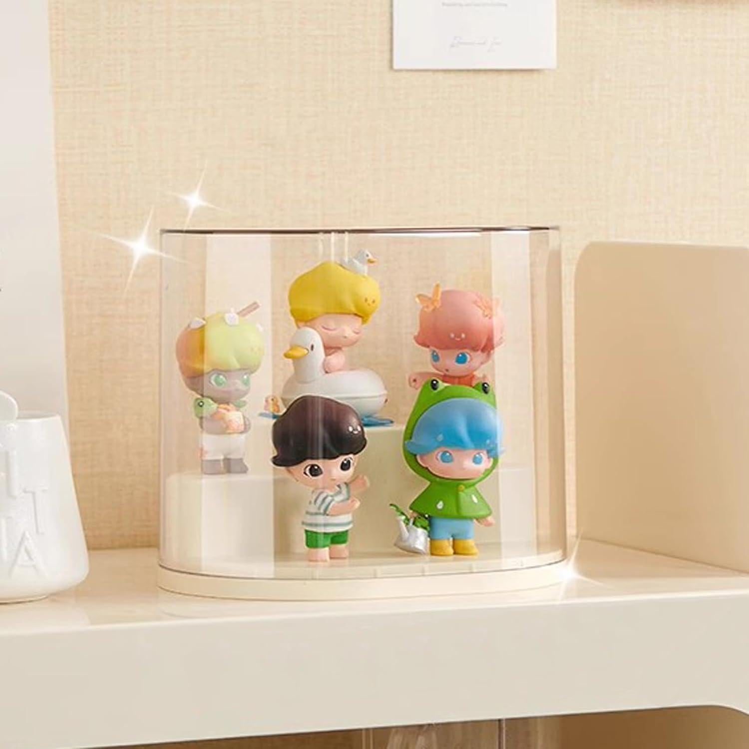 Estuche de Exhibición Rotativo ZZFENGKR 18.5x14x16 cm