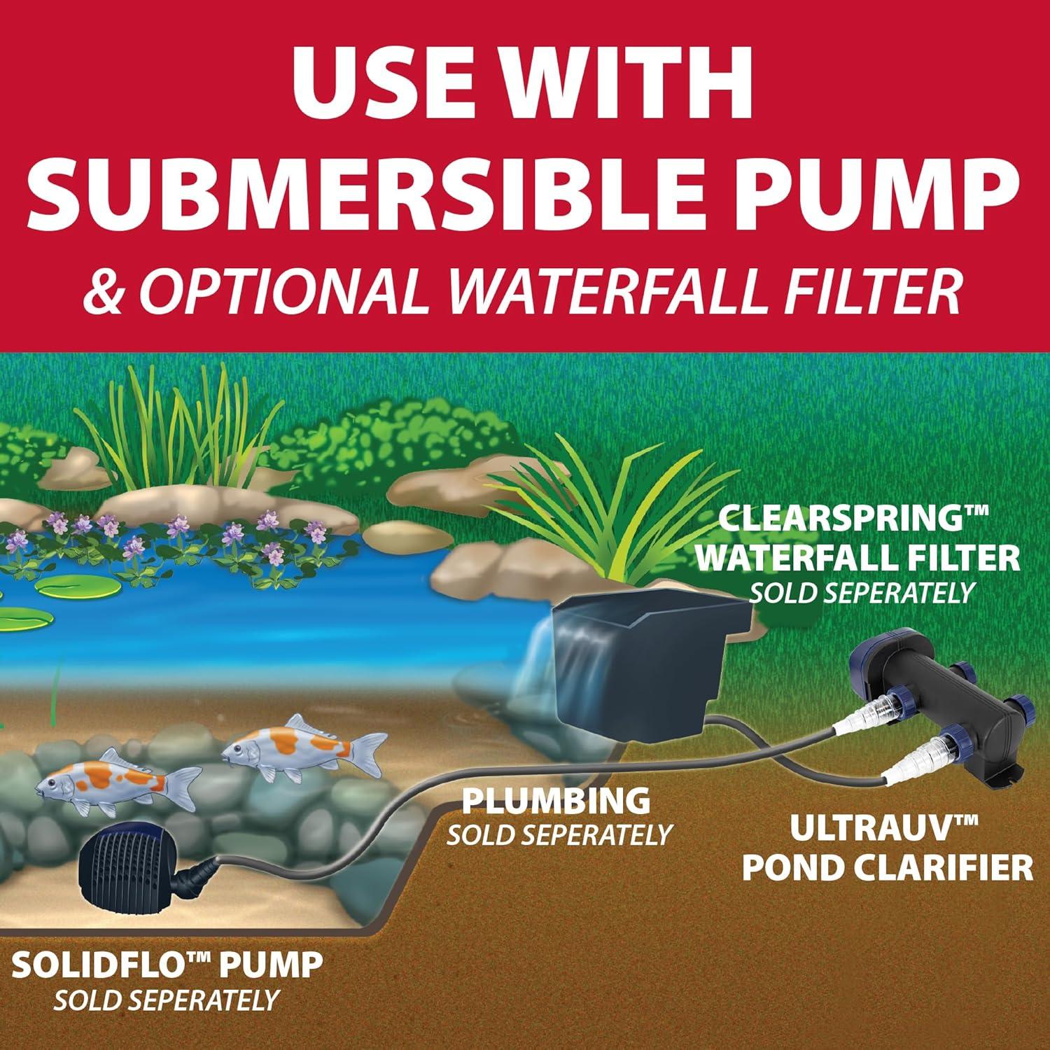 Clarificador de Agua UV The Pond Guy 13W para Estanques