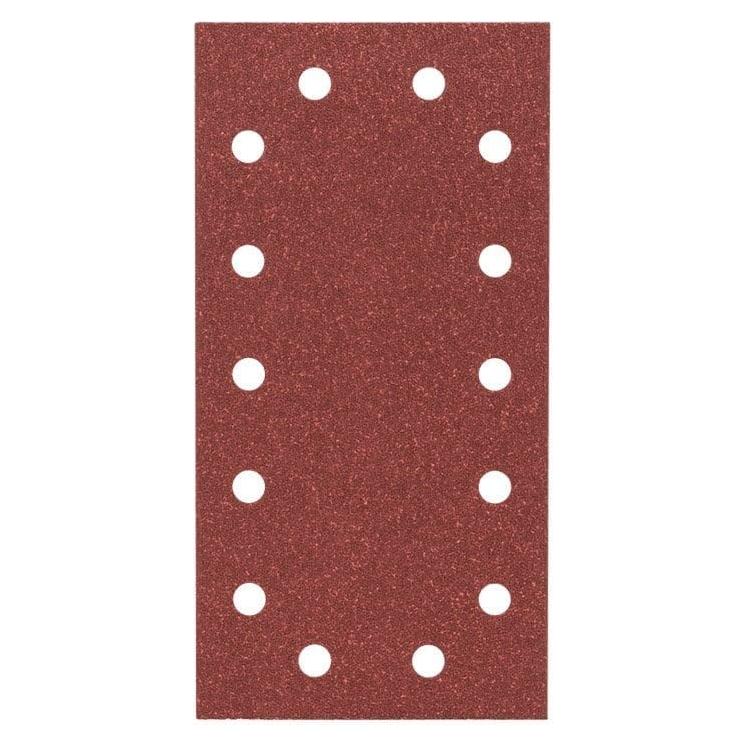 Conjunto de hojas de lijado Bosch 10 piezas grano 60/120/180 115x230mm