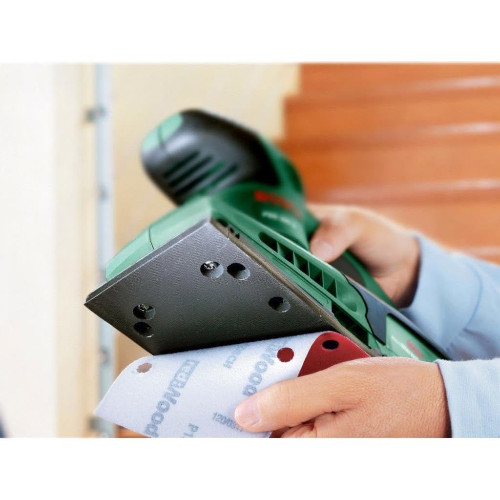 Conjunto de hojas de lijado Bosch 10 piezas grano 60/120/180 115x230mm