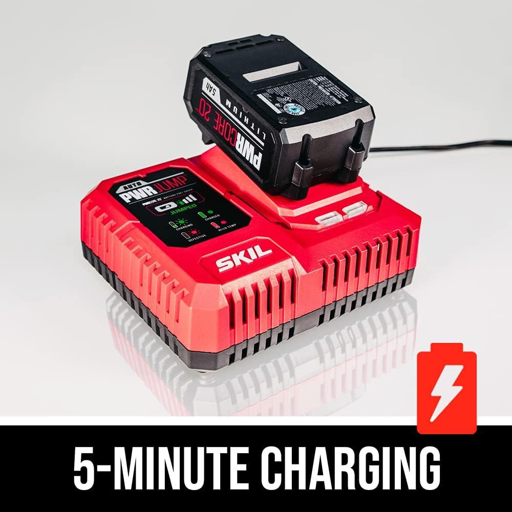 Martillo Rotativo Skil PWRCore 20V Sin Escobillas 7/8" Kit