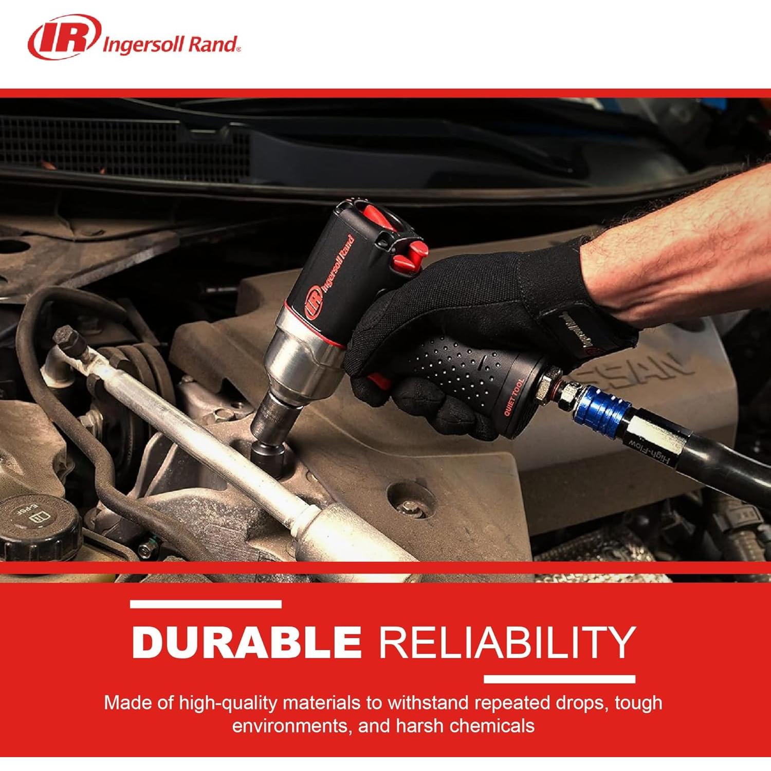 Llave de Impacto Ingersoll Rand 2115QXPA 3/8" Silenciosa 406.3 Nm