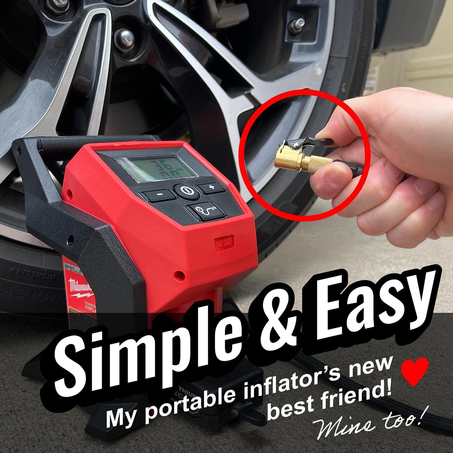 Chuck de Aire Rápido SKÖG para Infladores de Neumáticos