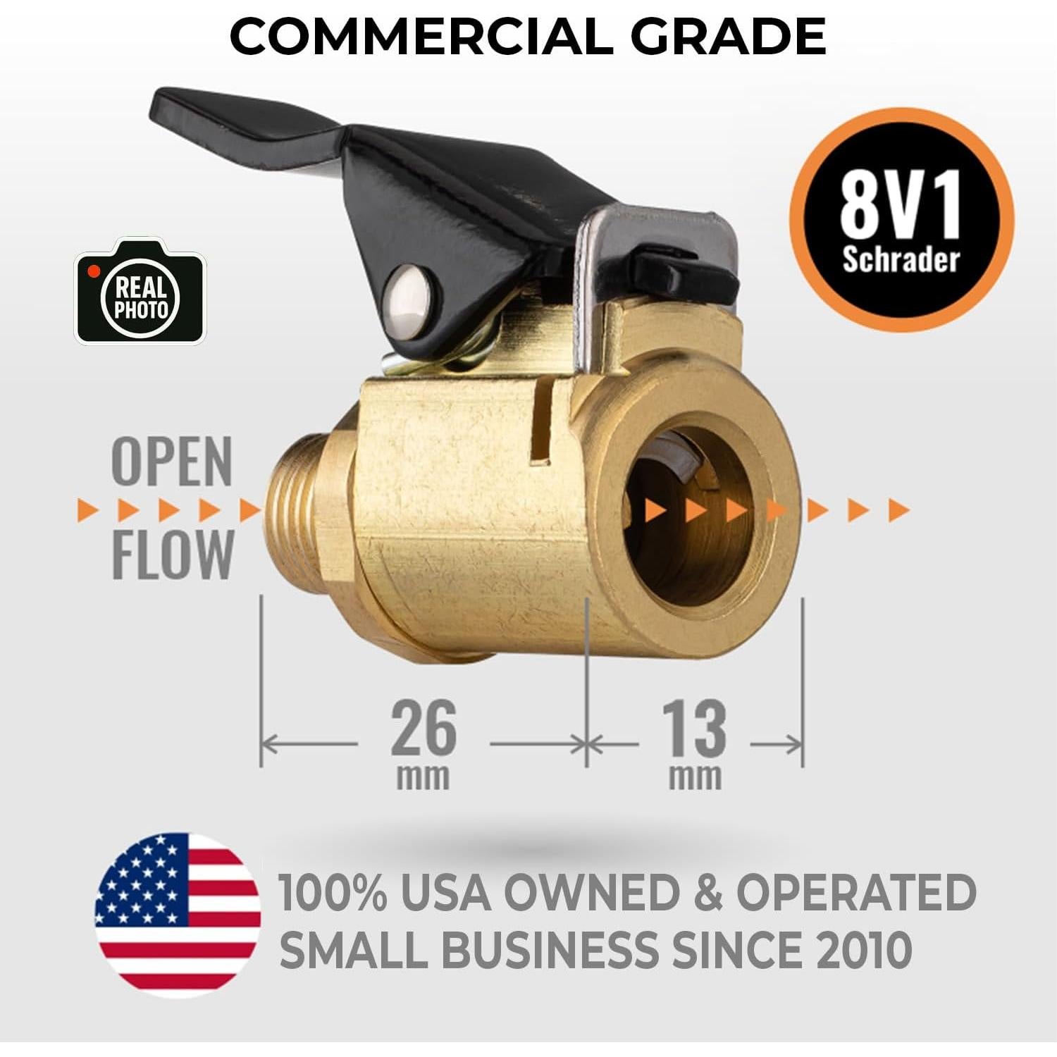Chuck de Aire Rápido SKÖG para Infladores de Neumáticos