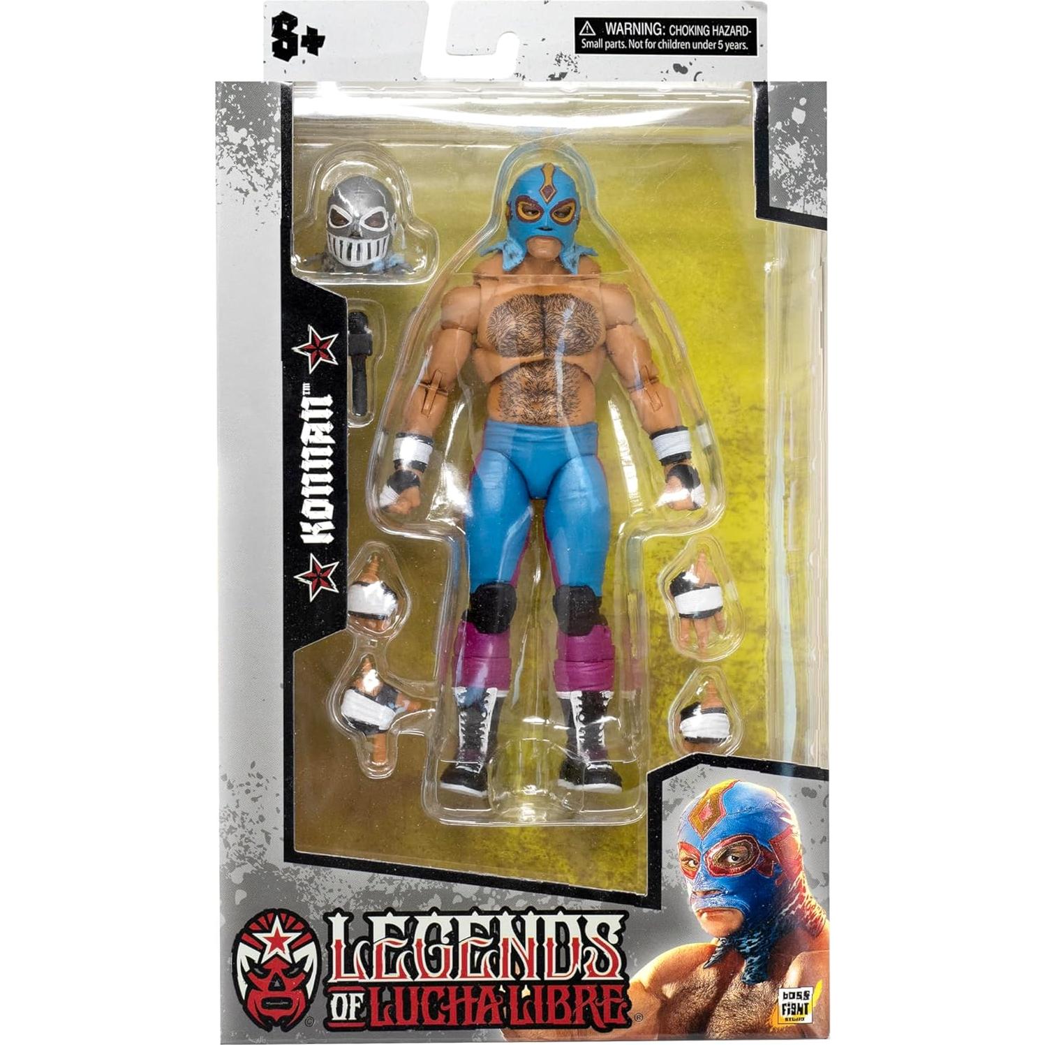 Figura de Acción Konnan Boss Fight Studio 1:12 Articulada