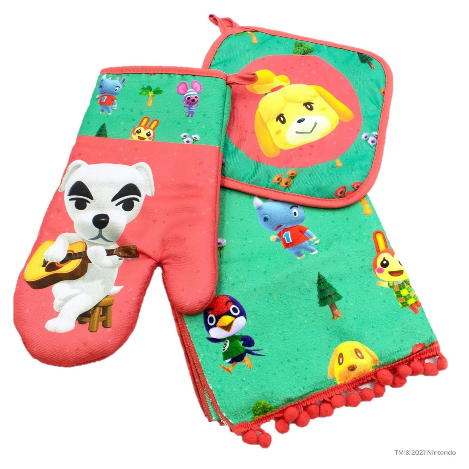 Juego de Cocina Animal Crossing Culture Fly 3 Piezas