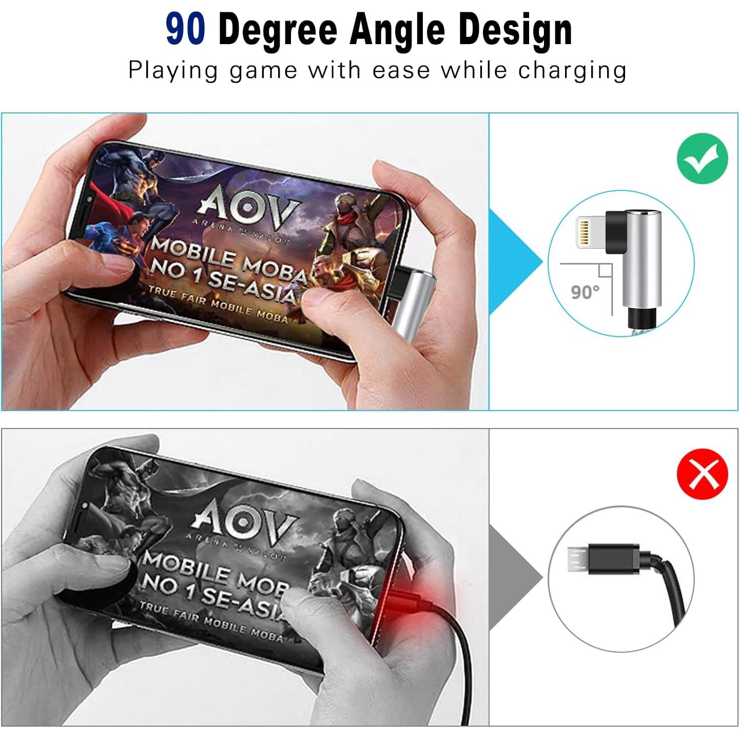 Cable USB C a Lightning Hi-Mobiler 0.91m Carga Rápida 30W