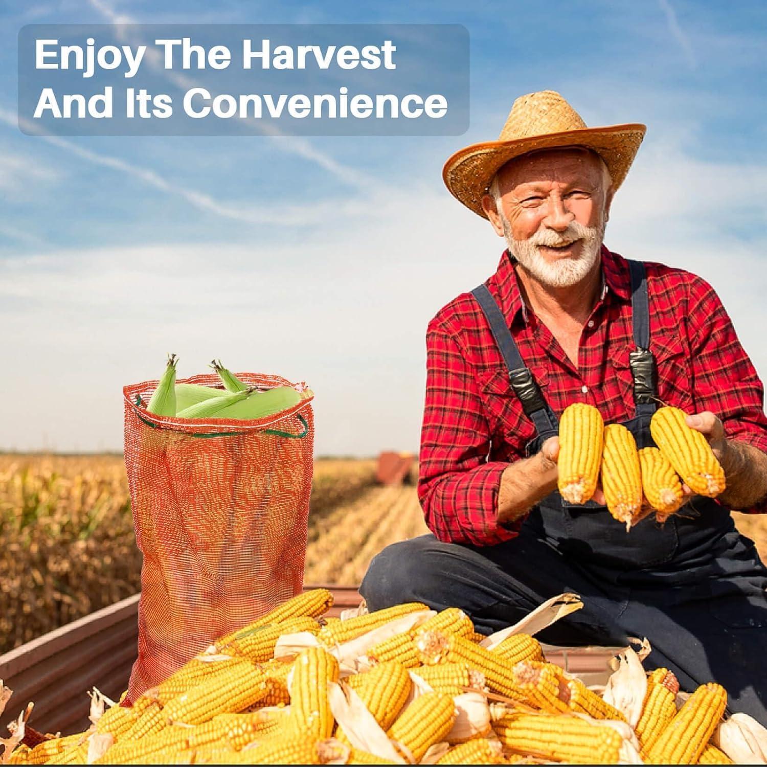 Paquete de 15 bolsas de malla ERJNND 25.4x45.7 cm reutilizables