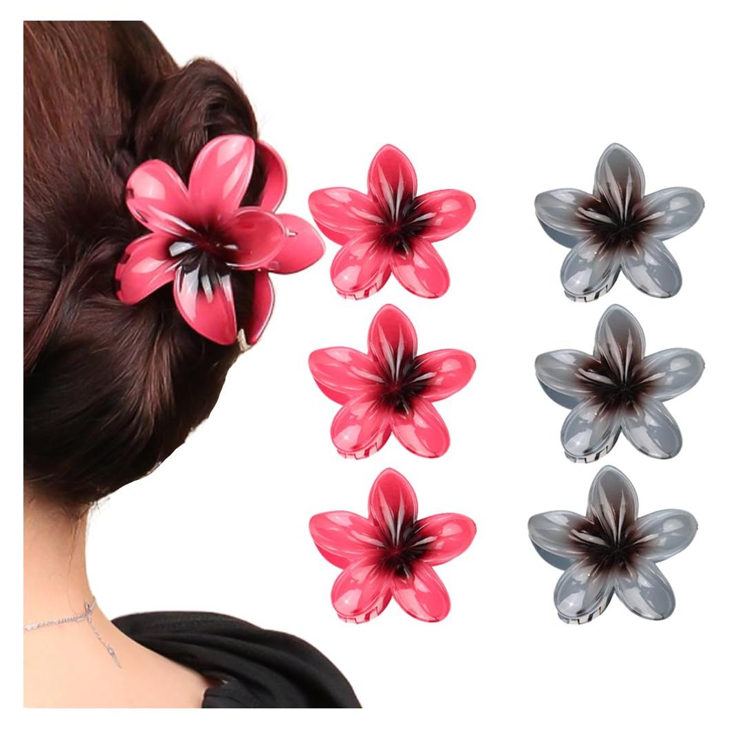 Pinzas para el cabello Ocean Wind - 6 Piezas Antideslizantes