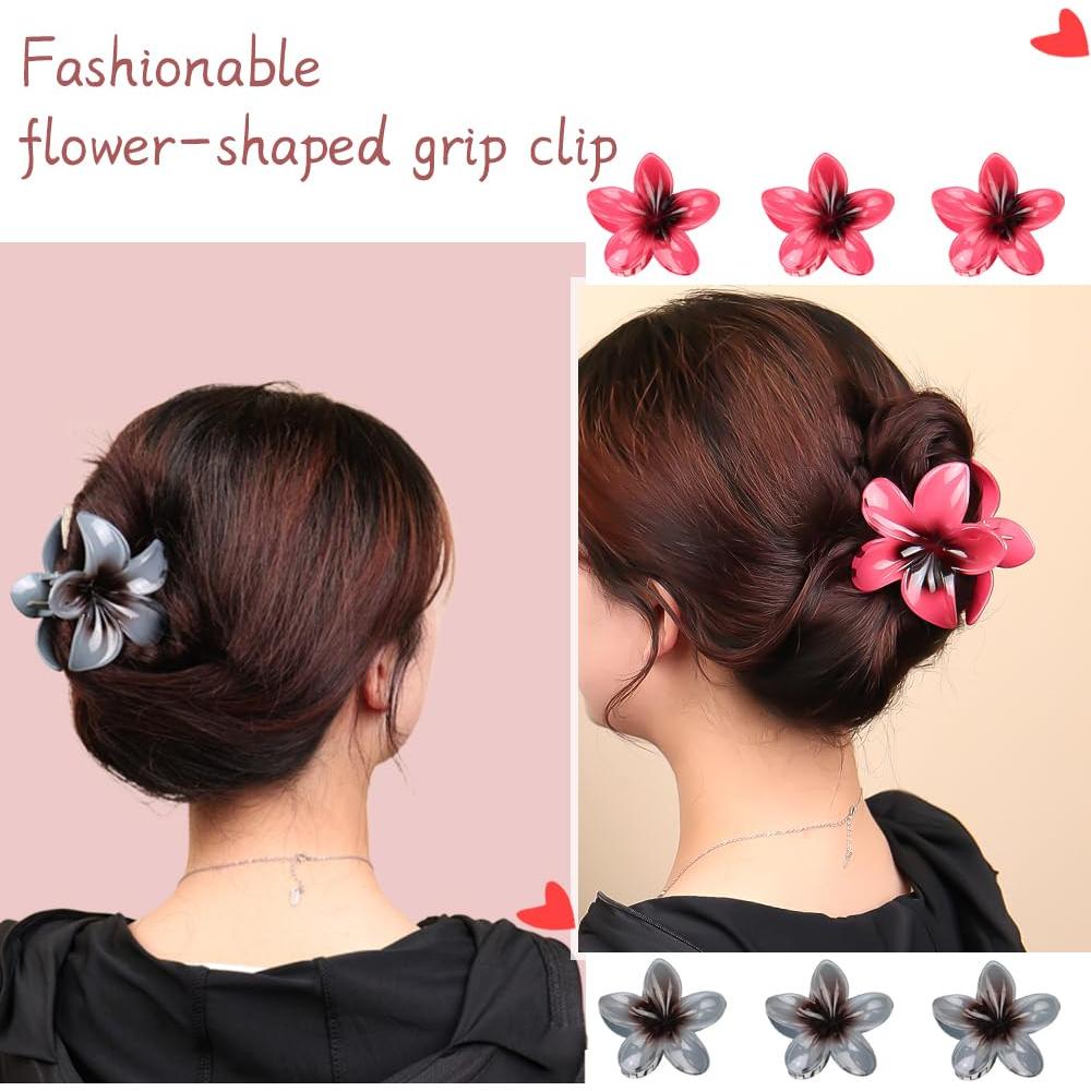 Pinzas para el cabello Ocean Wind - 6 Piezas Antideslizantes